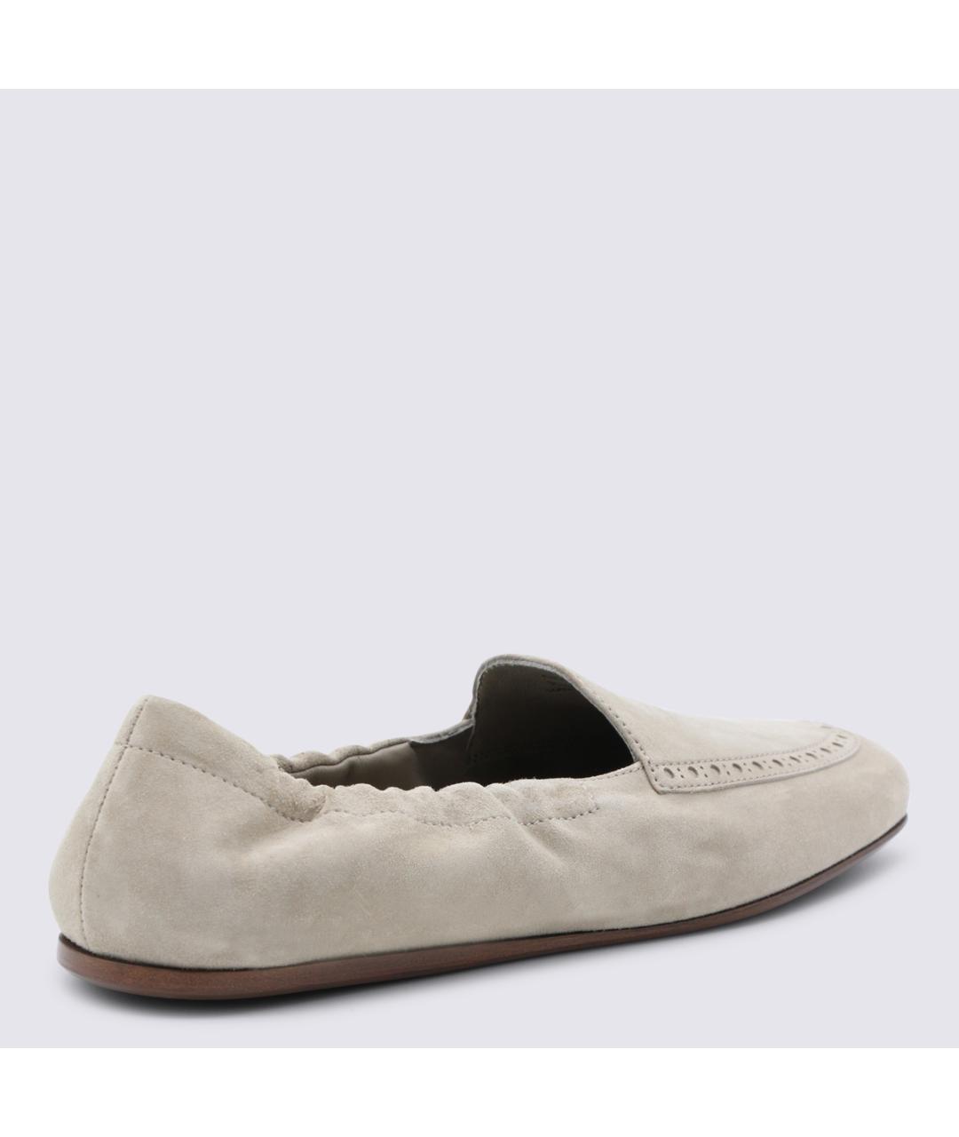CHURCH'S Бежевые замшевые лоферы, фото 3