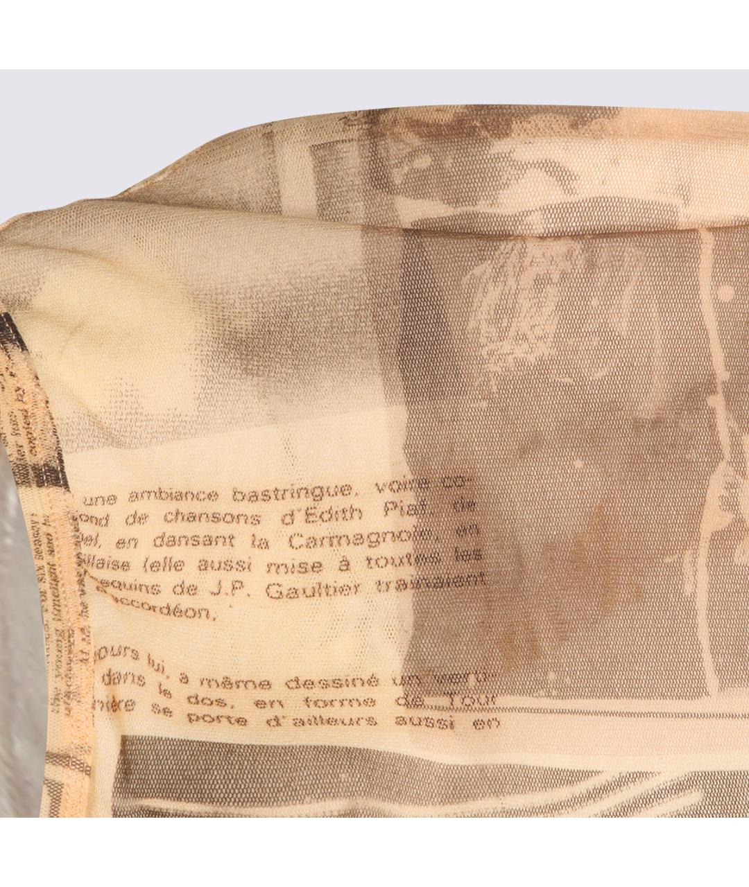 JEAN PAUL GAULTIER Мульти полиамидовое платье, фото 3