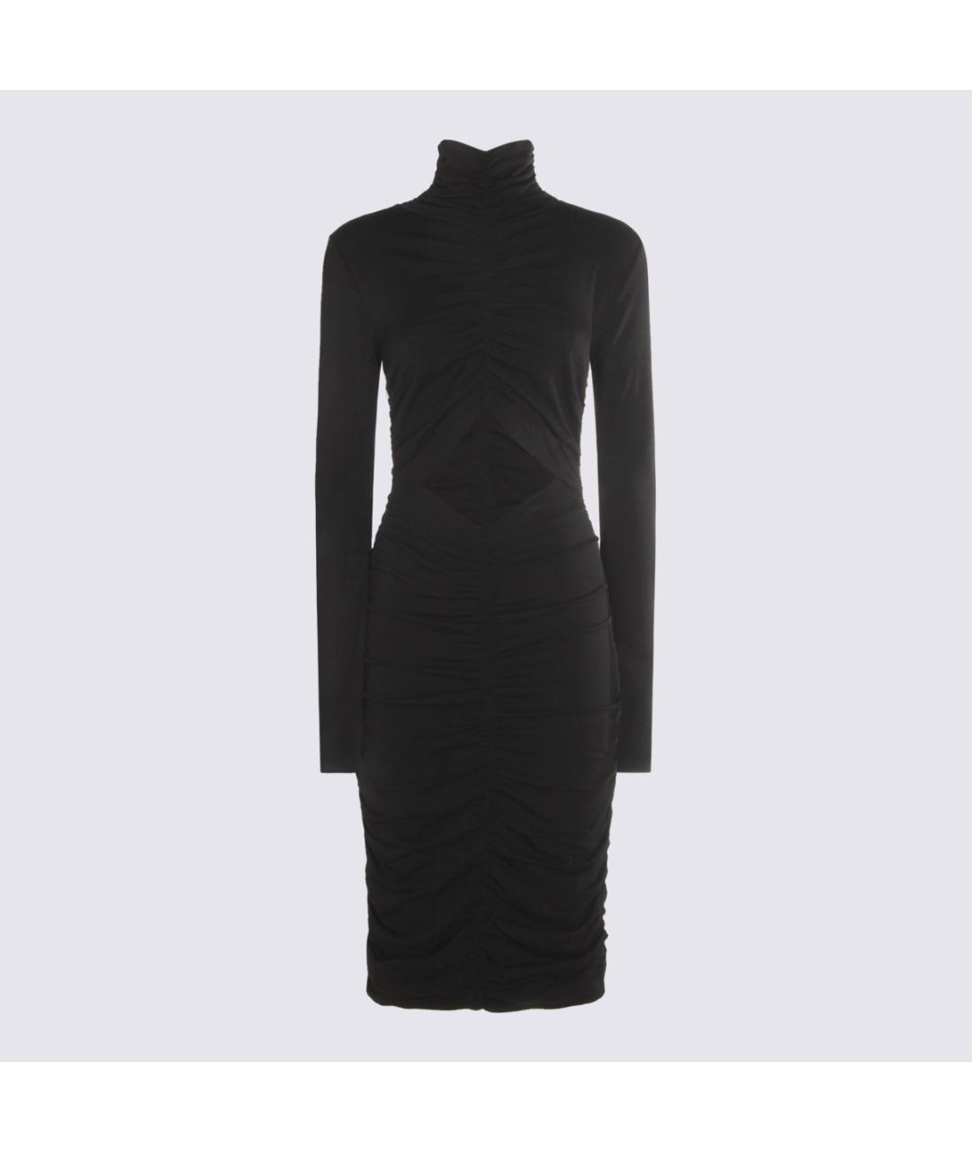 THOM KROM Черное хлопковое платье, фото 5