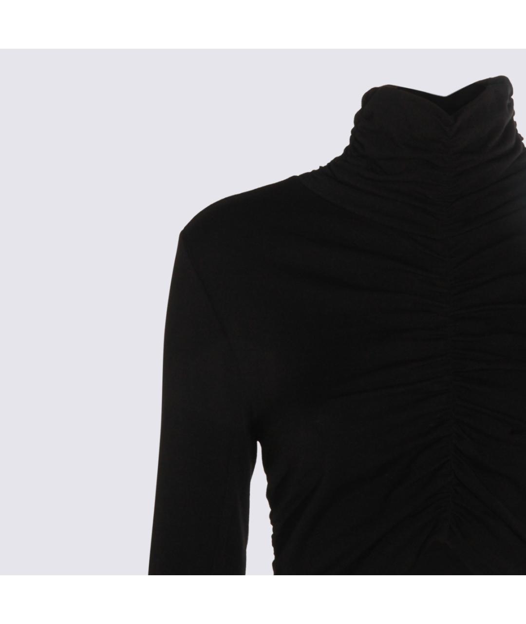 THOM KROM Черное хлопковое платье, фото 4