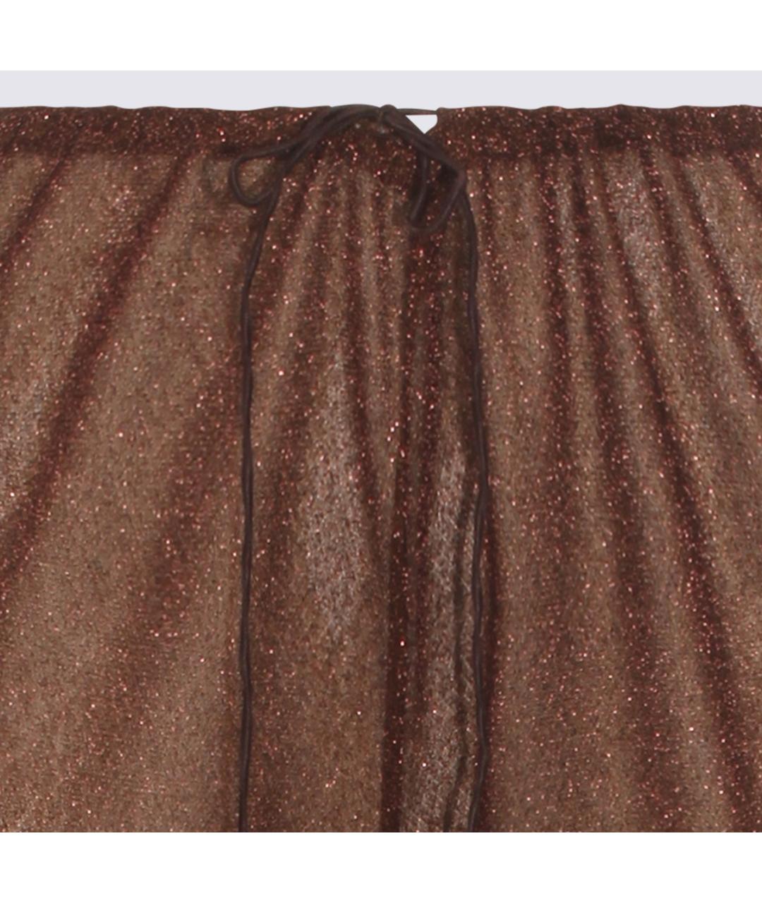 OSEREE Коричневые прямые брюки, фото 3