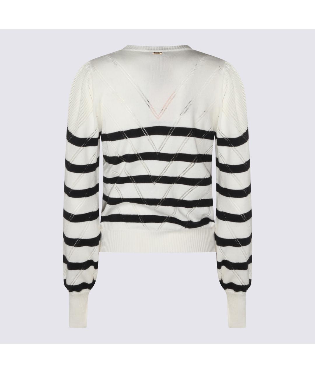 TWIN-SET Синий хлопковый джемпер / свитер, фото 2