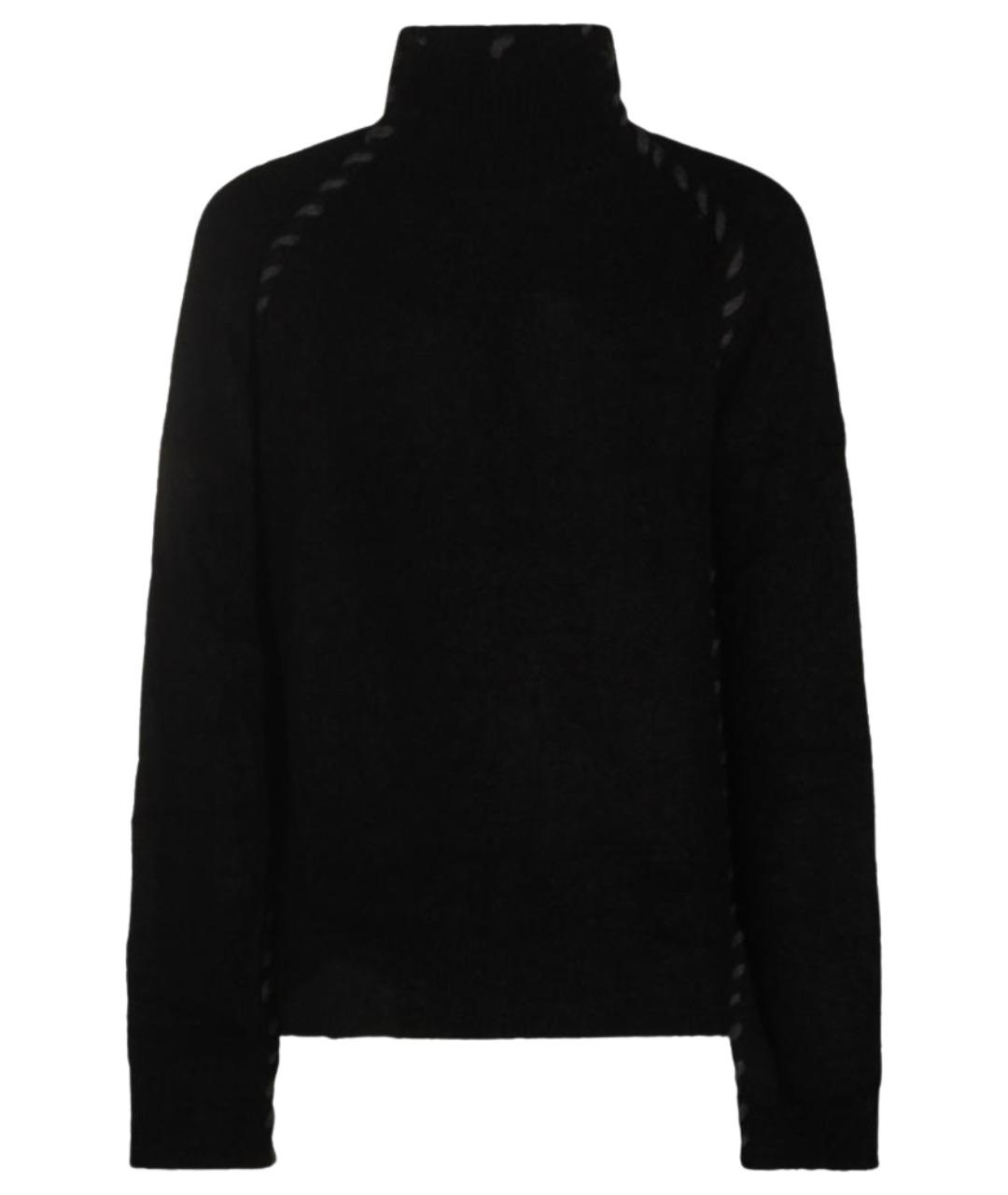 THOM KROM Черный шерстяной джемпер / свитер, фото 1
