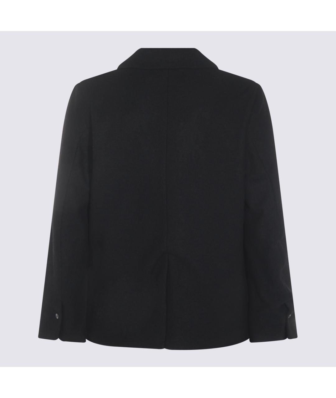 THOM KROM Черный шерстяной пиджак, фото 2