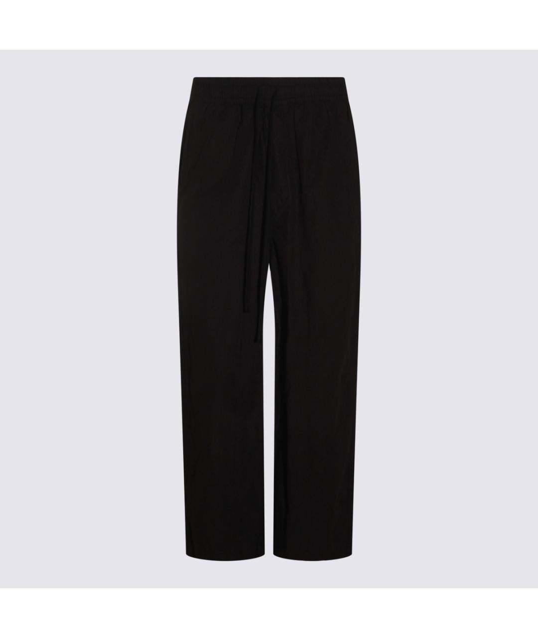 THOM KROM Черные хлопковые повседневные брюки, фото 4