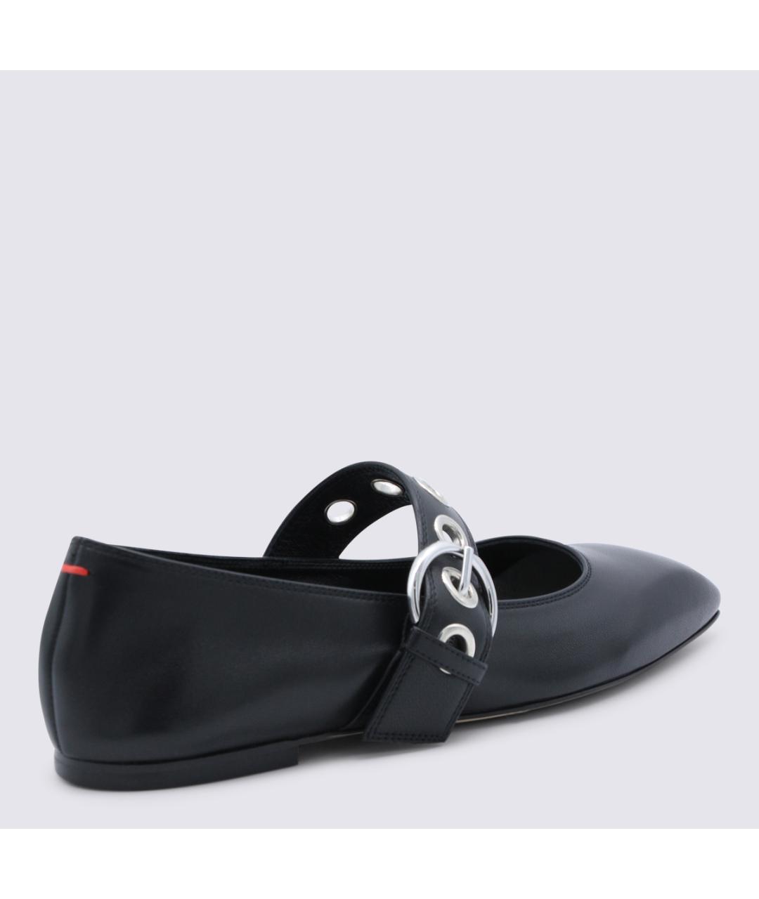AEYDE Черные кожаные балетки, фото 3