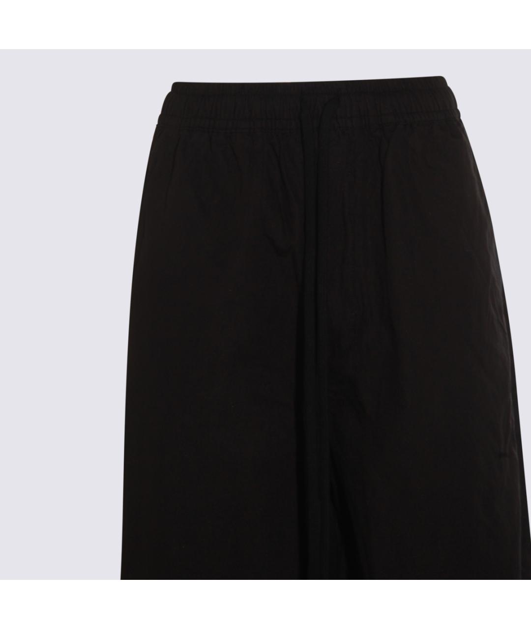 THOM KROM Черные хлопковые прямые брюки, фото 3