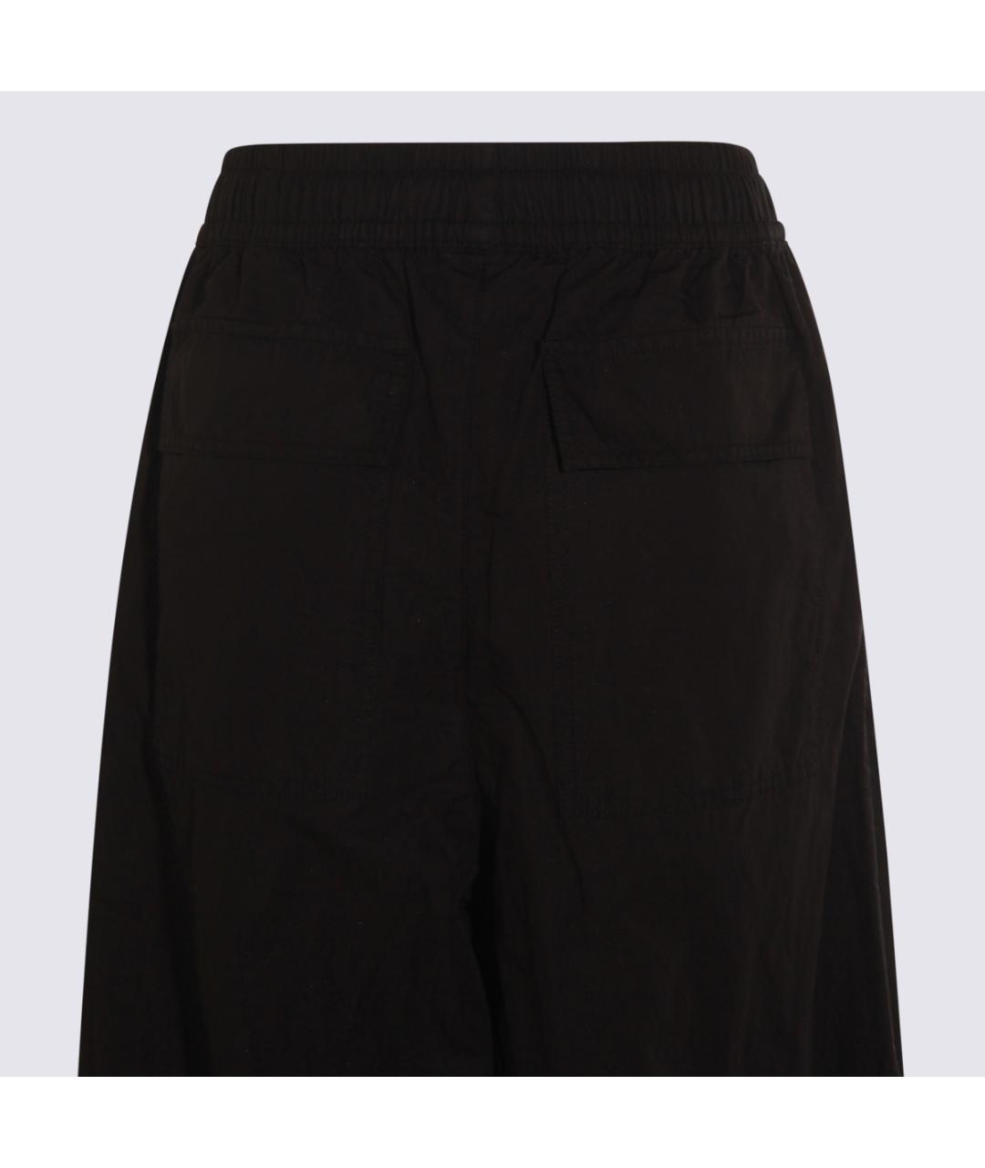 THOM KROM Черные хлопковые прямые брюки, фото 4
