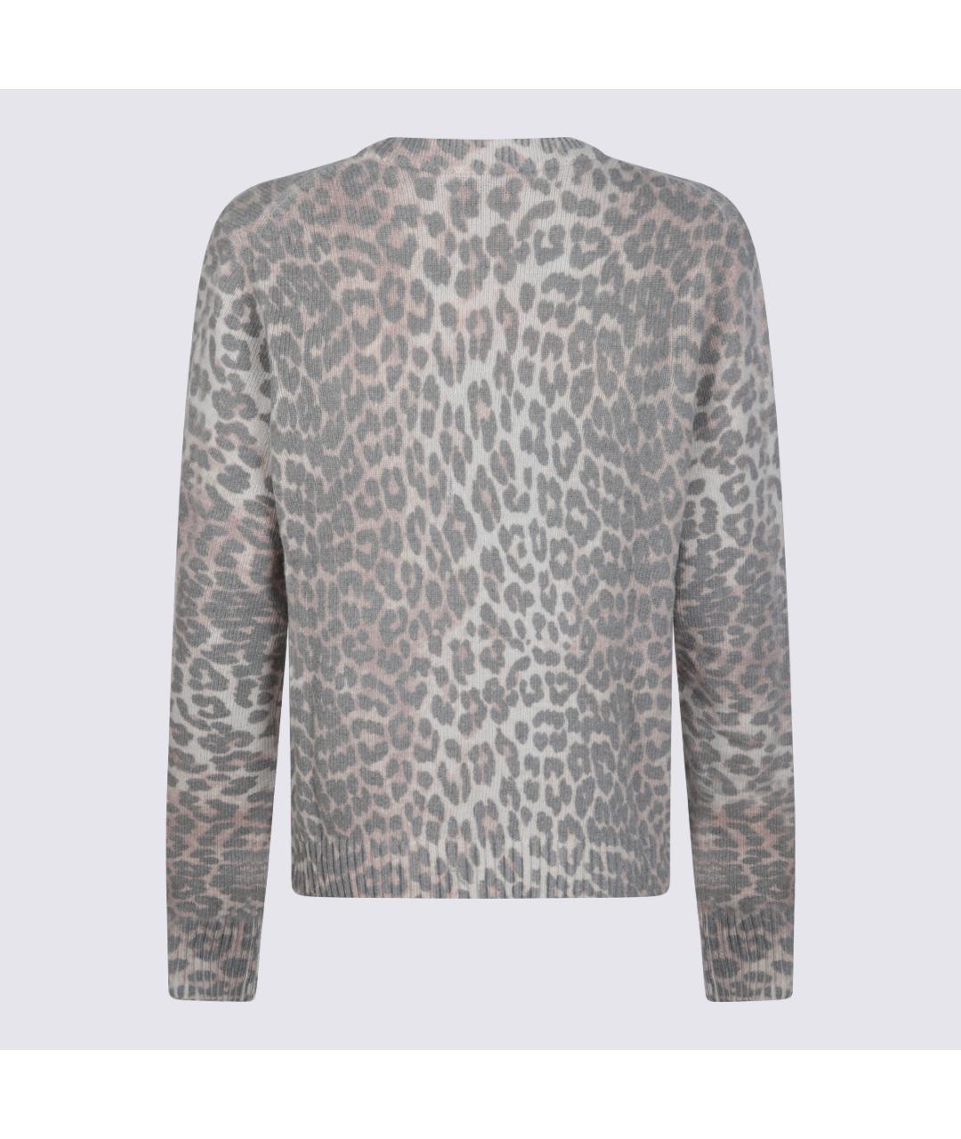 GANNI Серый шерстяной джемпер / свитер, фото 2