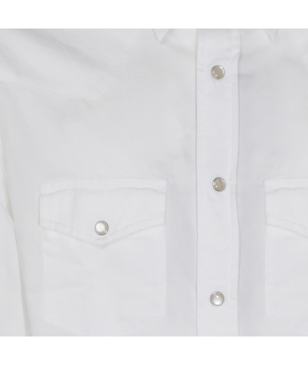 TOM FORD Белая хлопковая кэжуал рубашка, фото 3