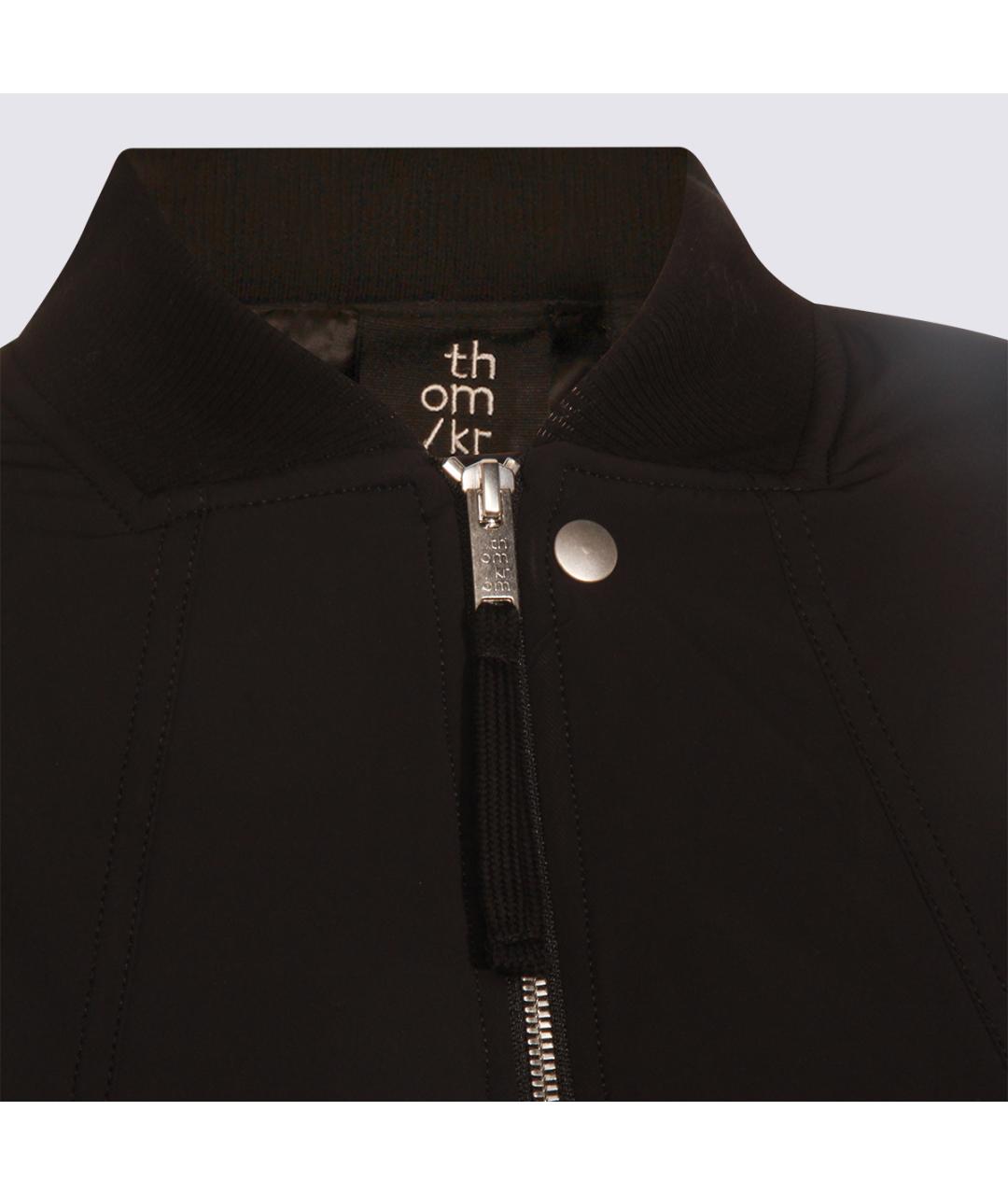 THOM KROM Черная полиамидовая куртка, фото 4
