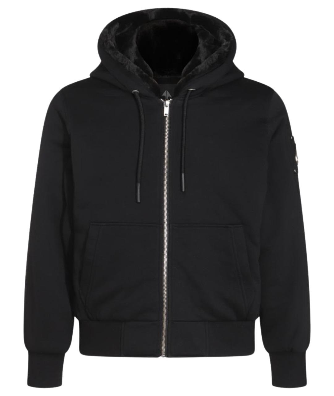 MOOSE KNUCKLES Черная хлопковая куртка, фото 1