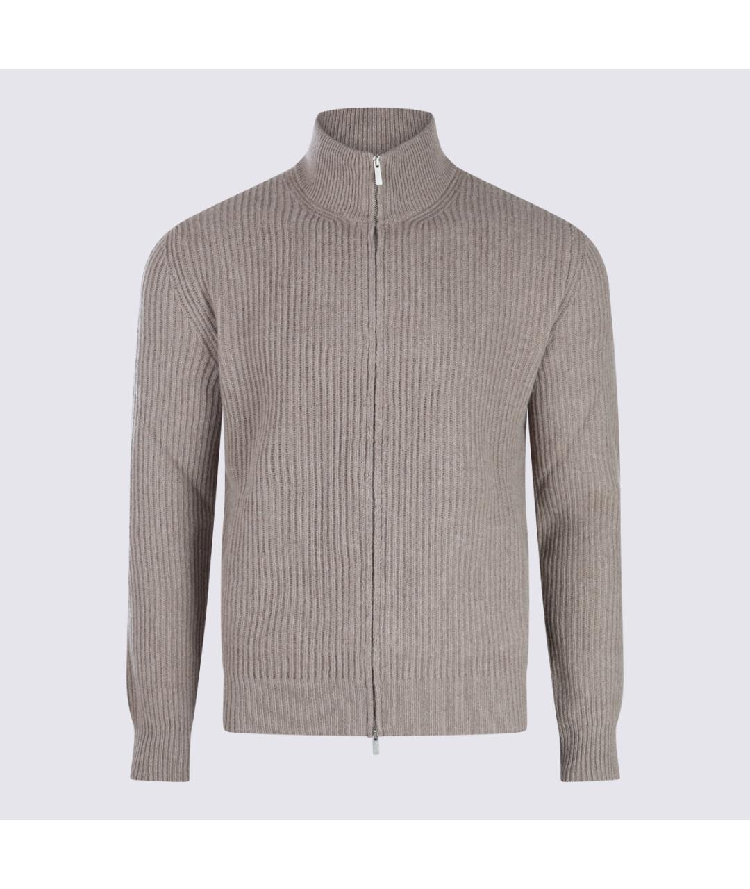 LARDINI Бежевый шерстяной кардиган, фото 5