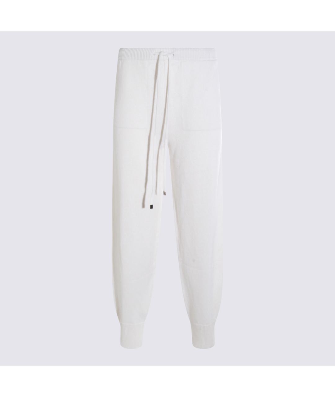 ANTONELLI FIRENZE Белые шерстяные брюки широкие, фото 4