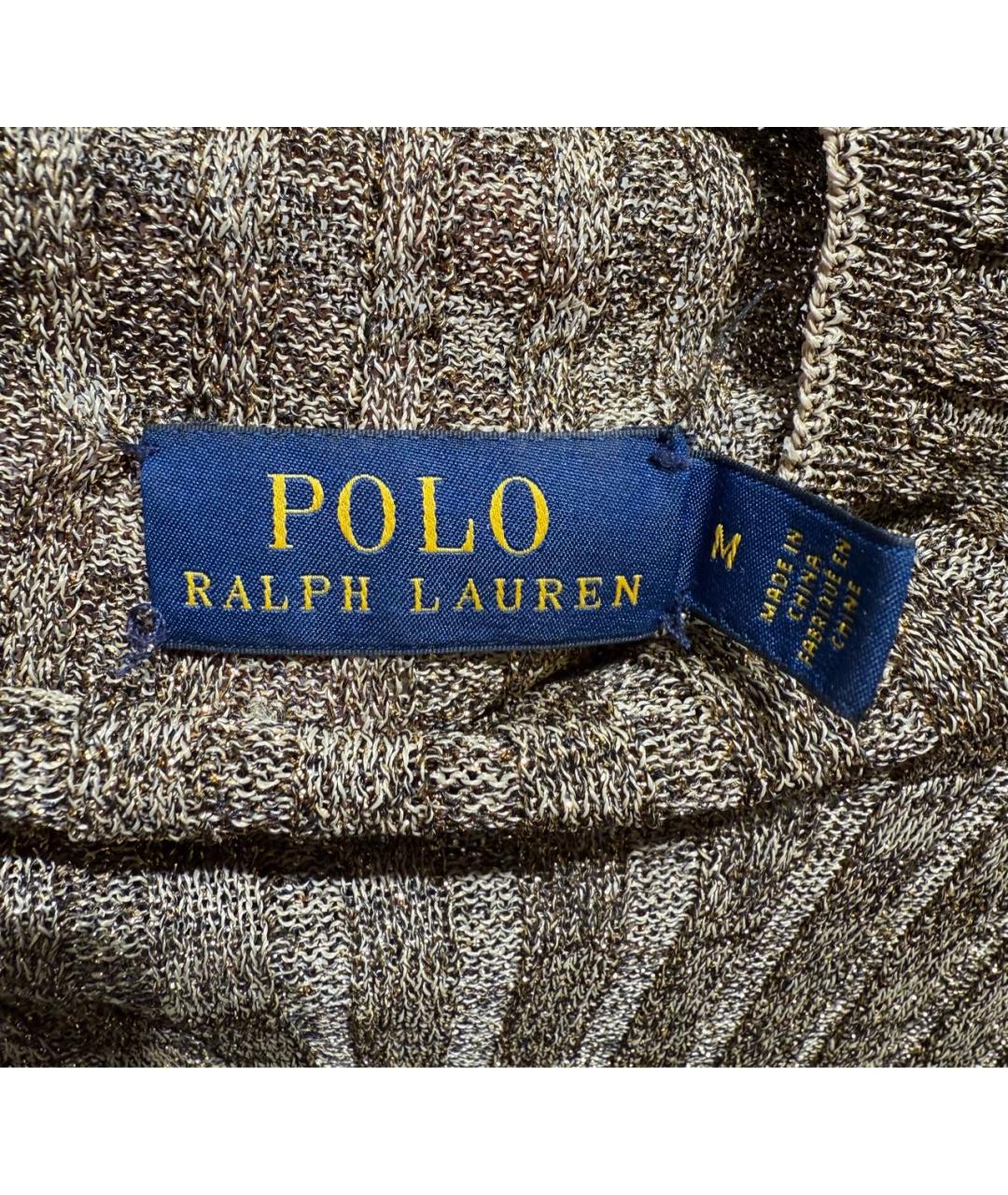 POLO RALPH LAUREN Золотая водолазка, фото 4