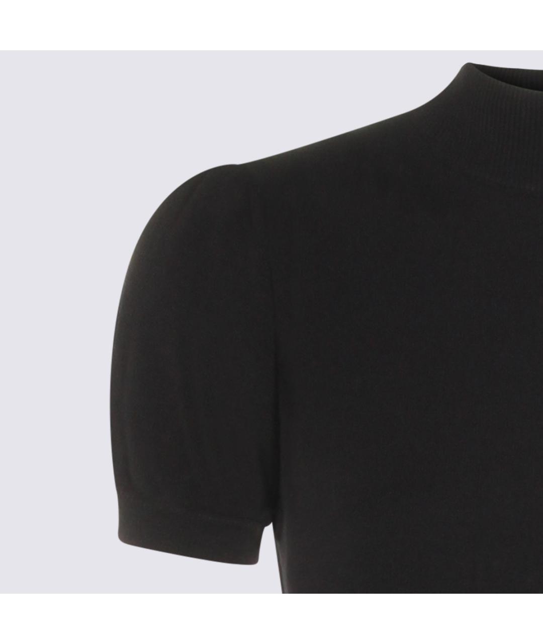 TWIN-SET Черное платье, фото 3