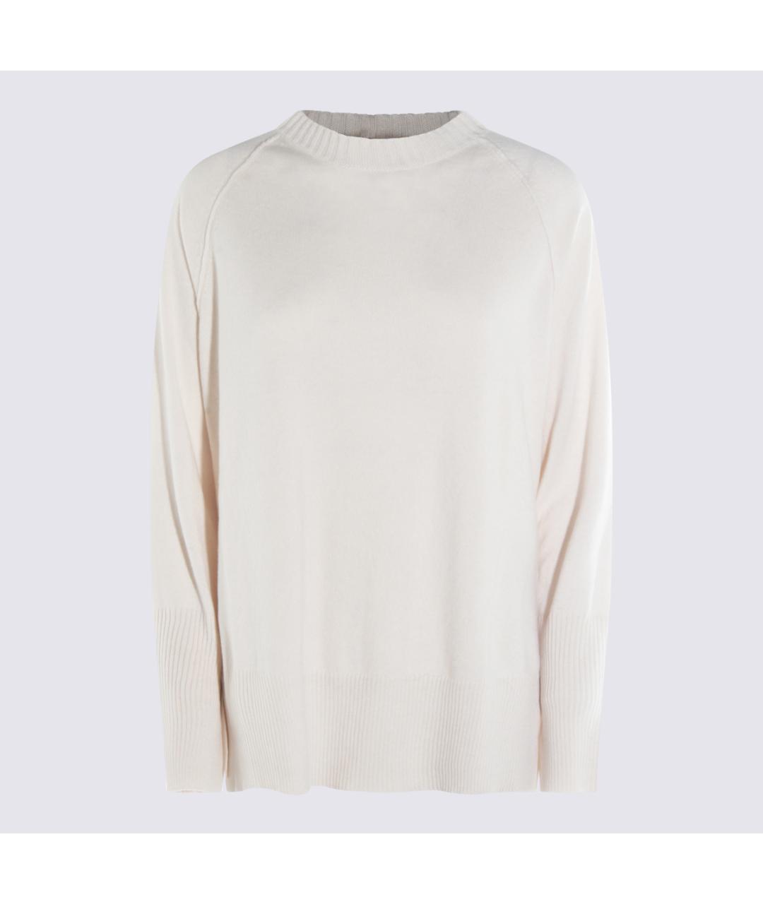 ANTONELLI FIRENZE Бежевый шерстяной джемпер / свитер, фото 5