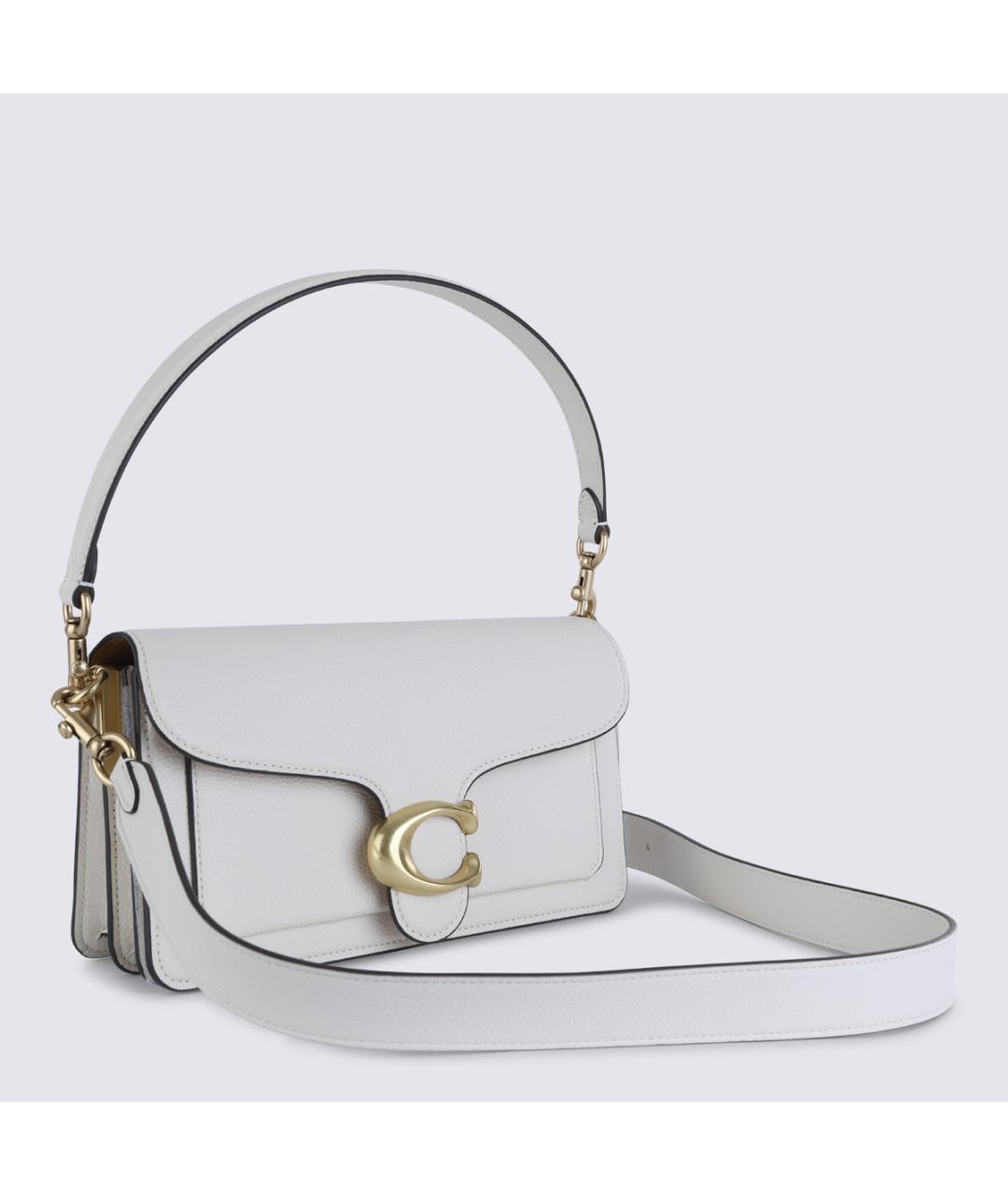 COACH Серая кожаная сумка тоут, фото 2