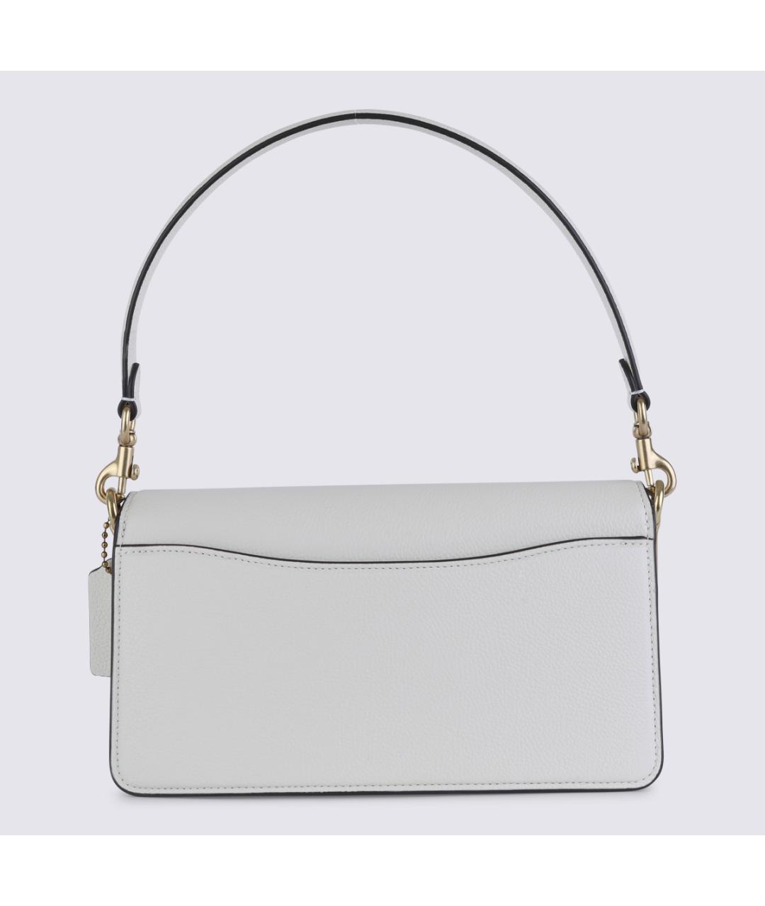 COACH Серая кожаная сумка тоут, фото 3