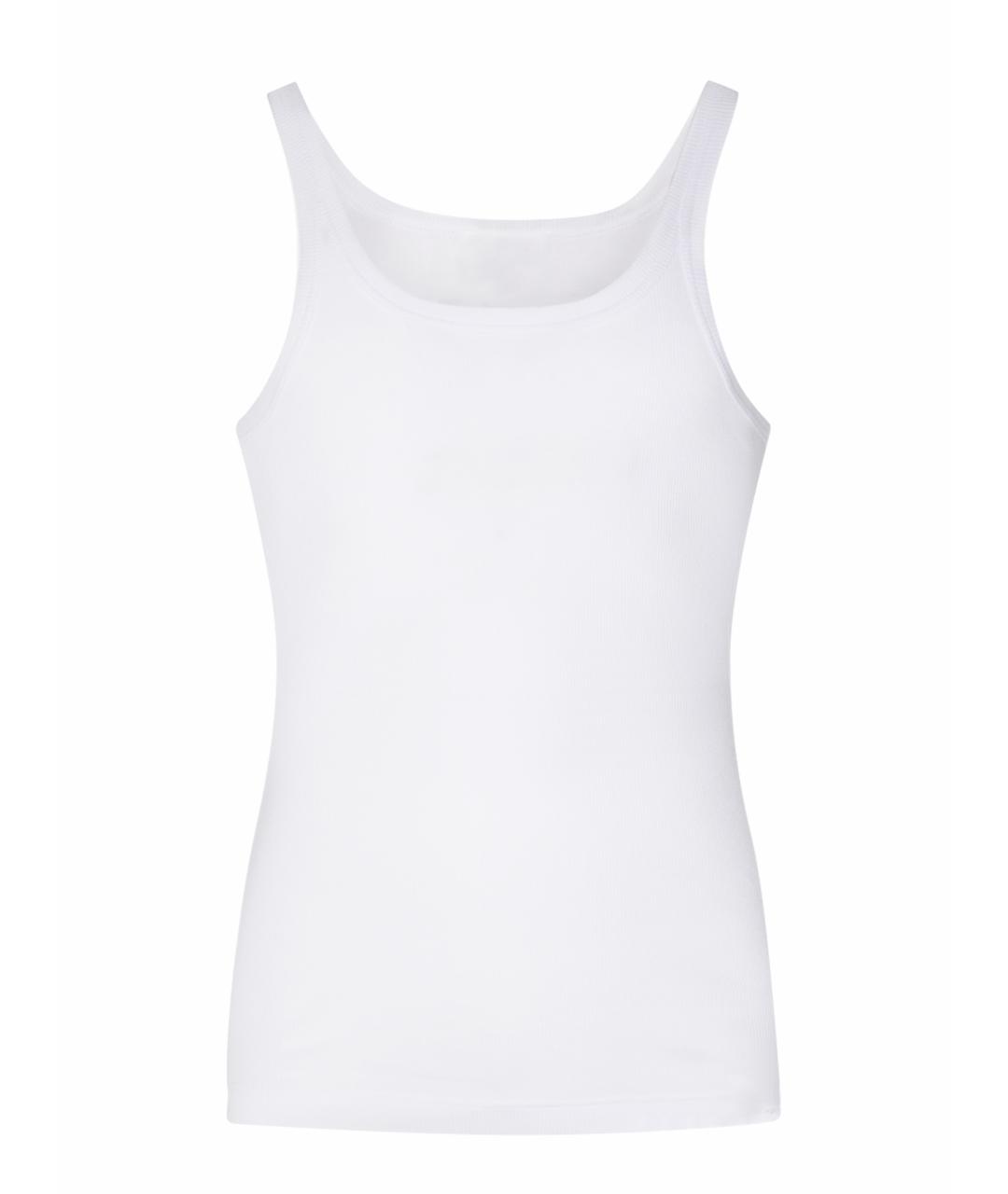 DOLCE&GABBANA Белая хлопковая майка, фото 1