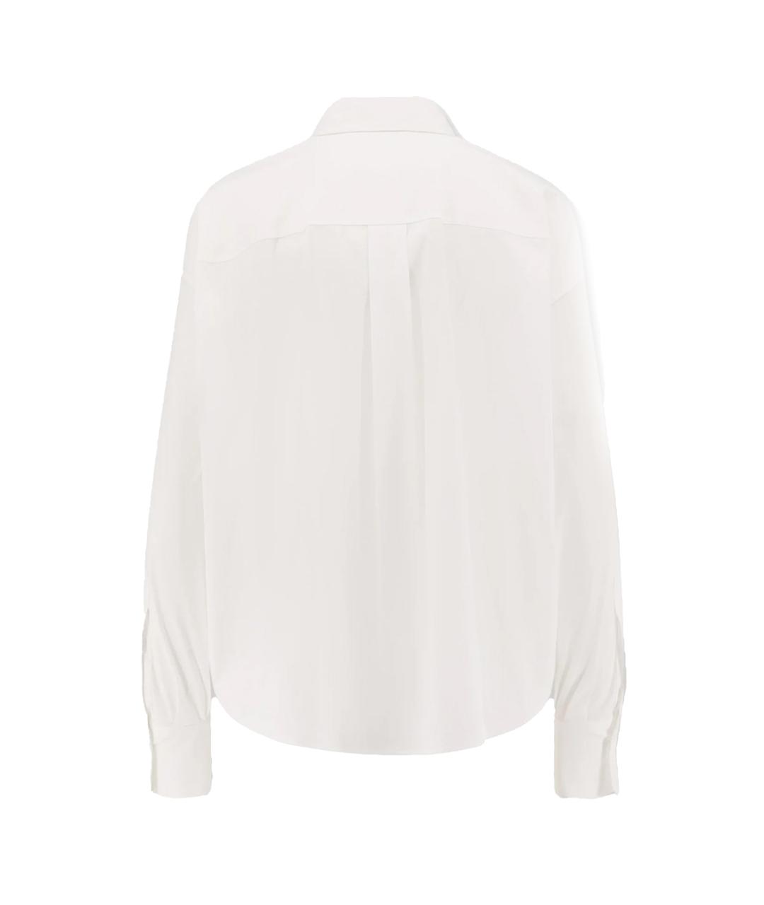 BRUNELLO CUCINELLI Белая хлопковая рубашка, фото 2