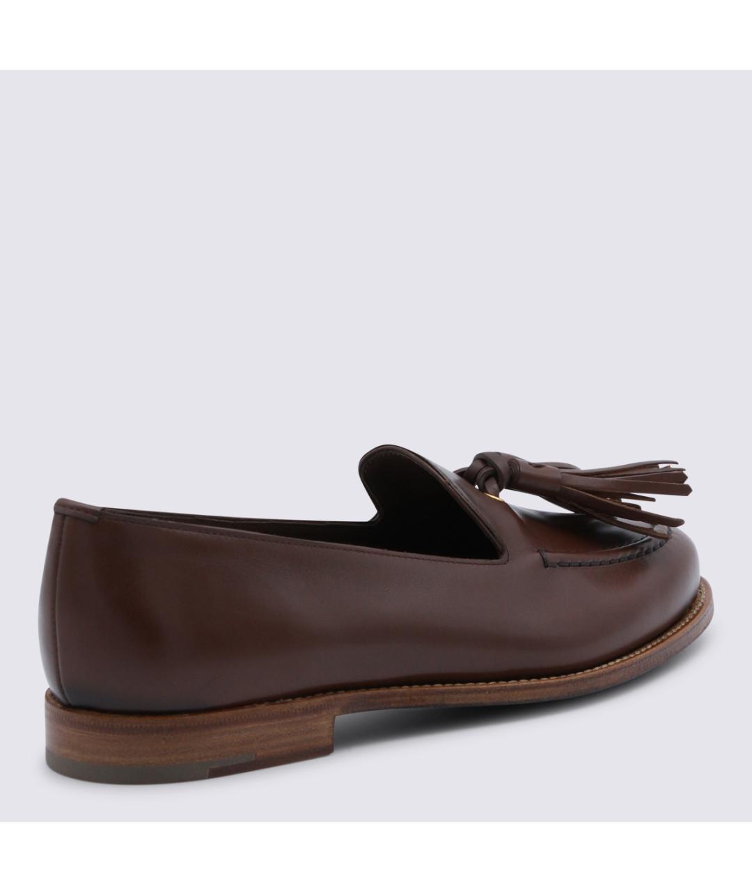 CHURCH'S Коричневые кожаные лоферы, фото 3