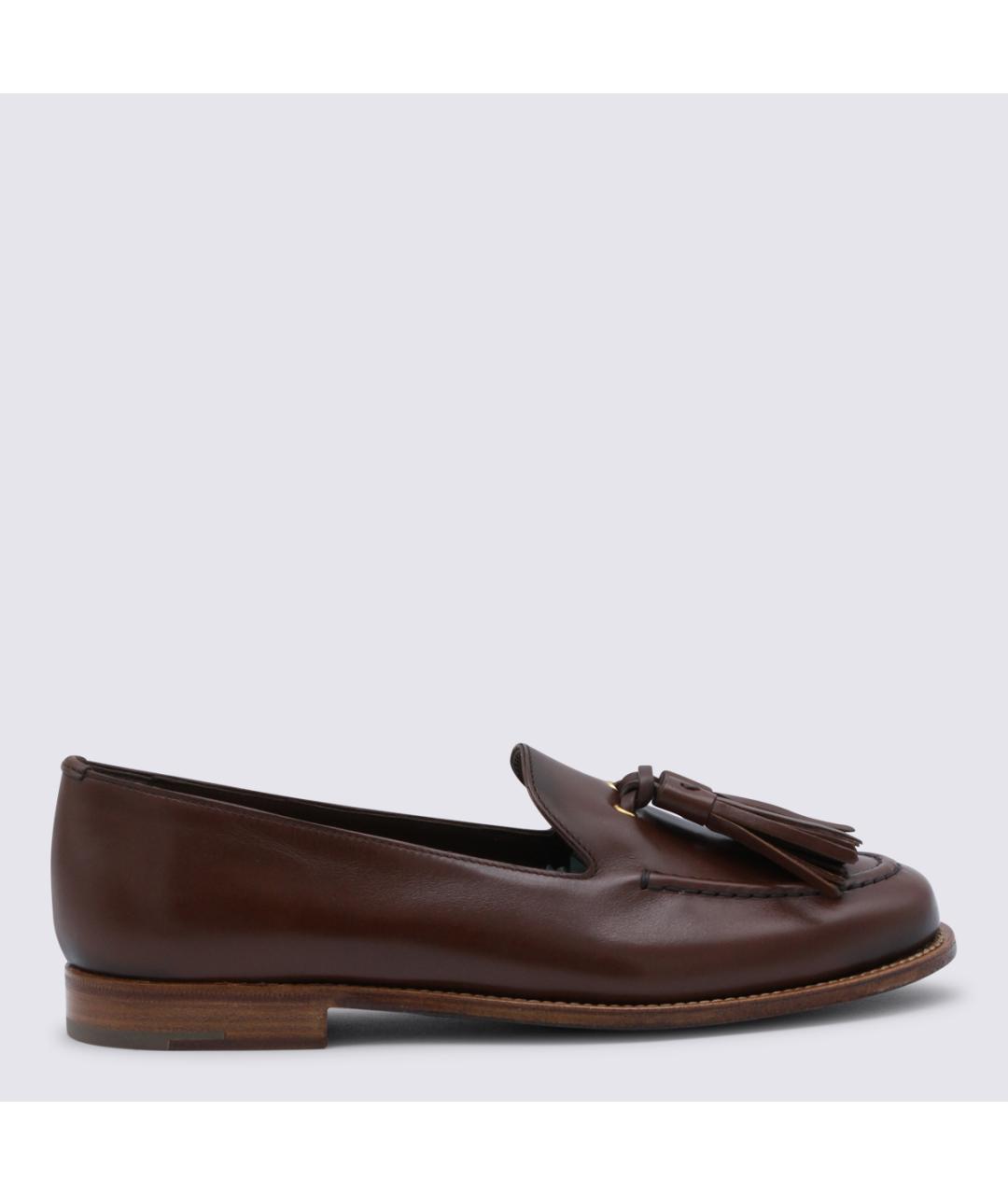 CHURCH'S Коричневые кожаные лоферы, фото 5