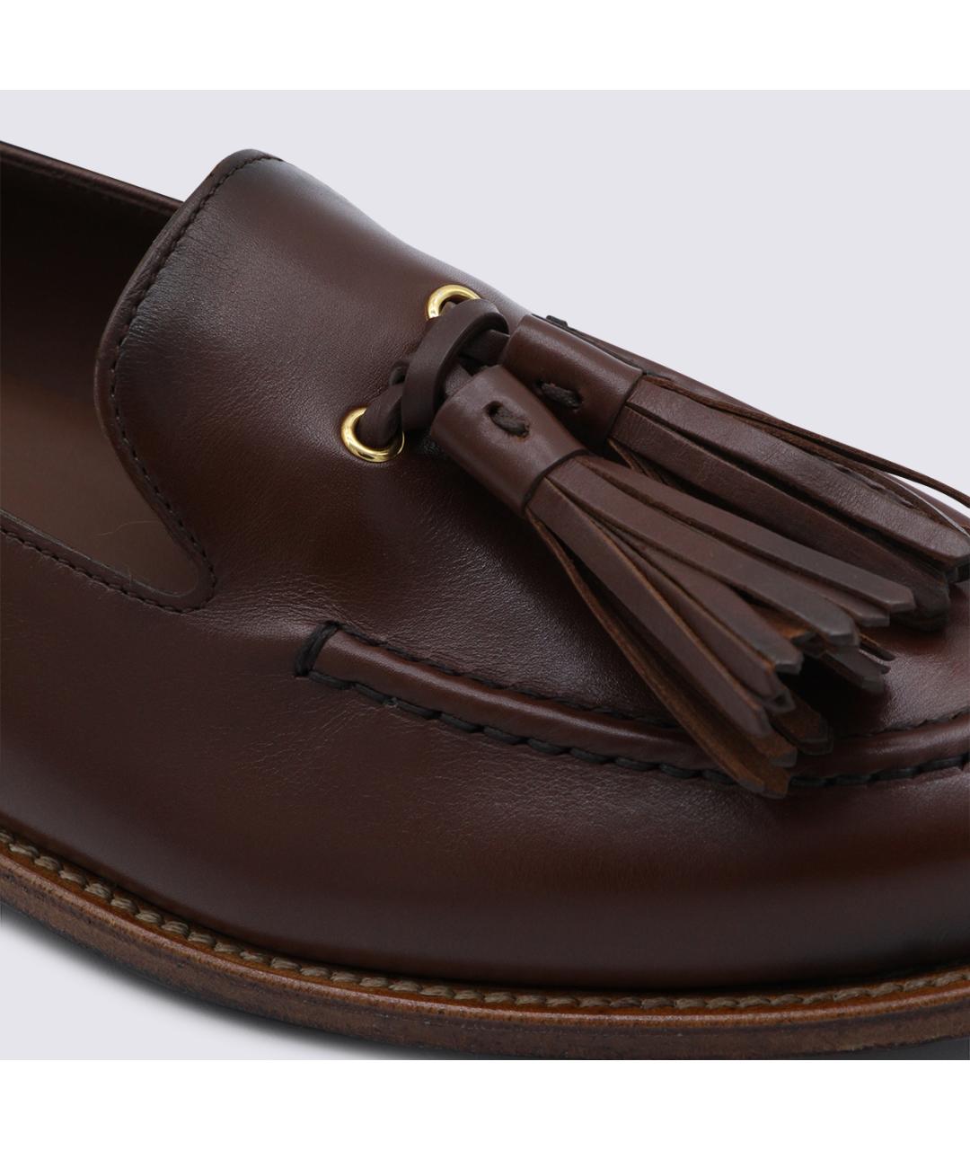CHURCH'S Коричневые кожаные лоферы, фото 4