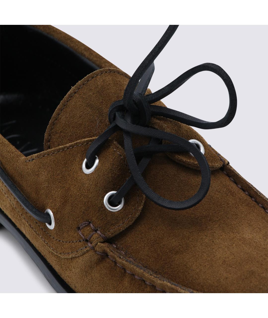 AEYDE Коричневые замшевые ботинки, фото 4