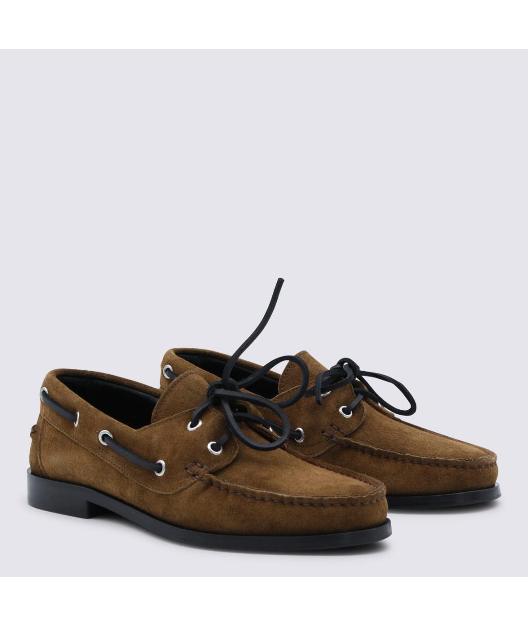 AEYDE Коричневые замшевые ботинки, фото 2