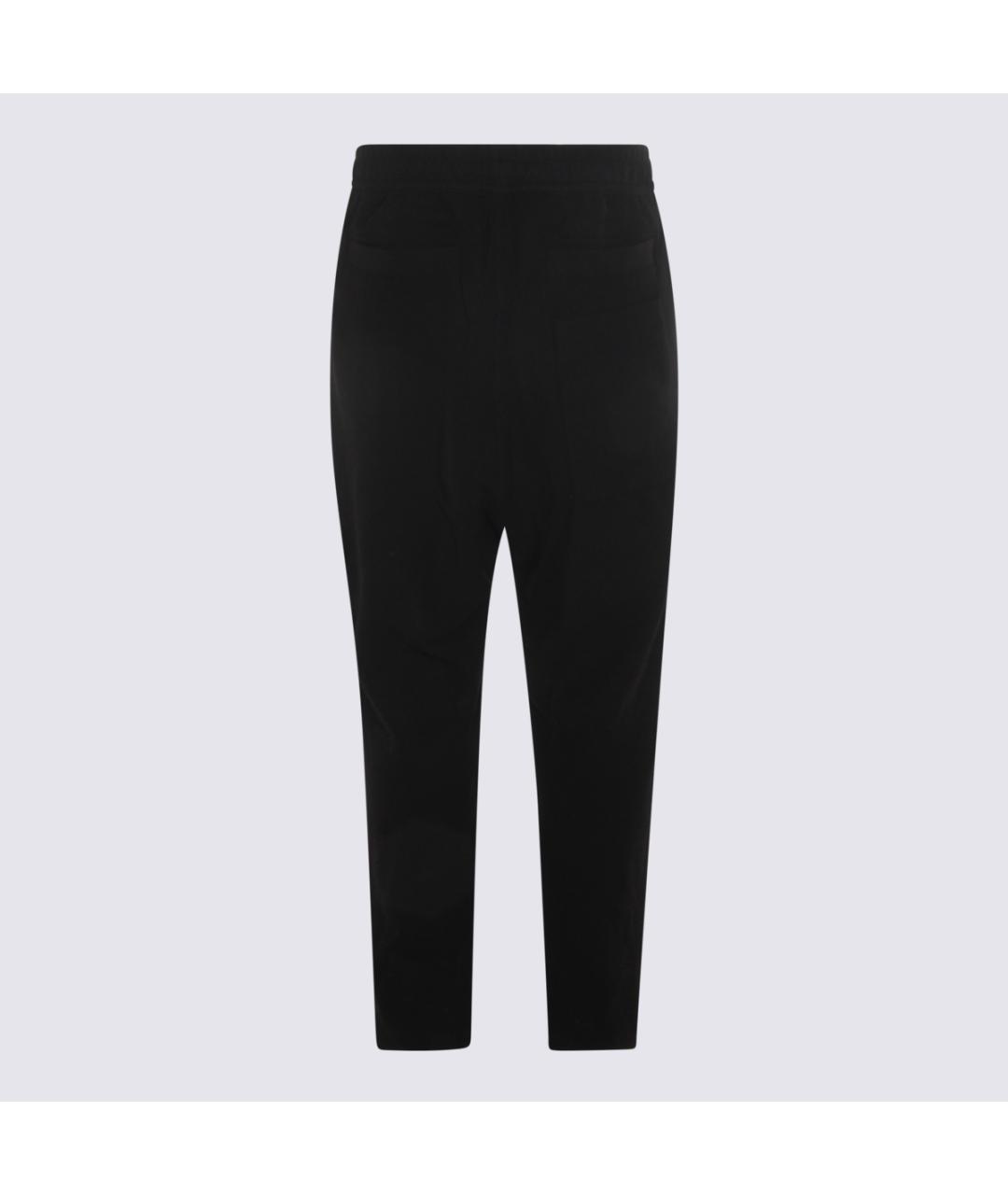 THOM KROM Черные шерстяные повседневные брюки, фото 2