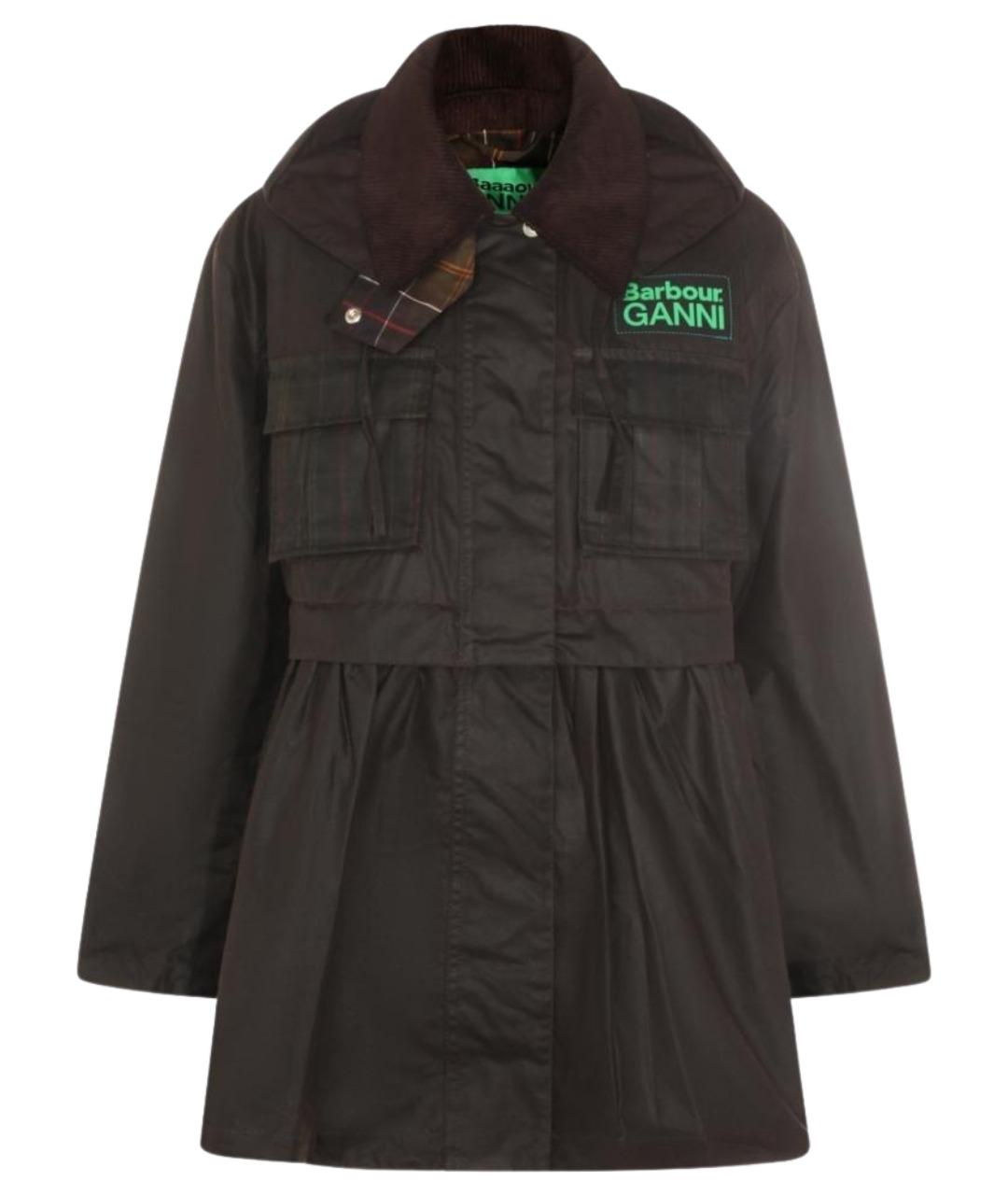 BARBOUR Хаки хлопковая парка, фото 1