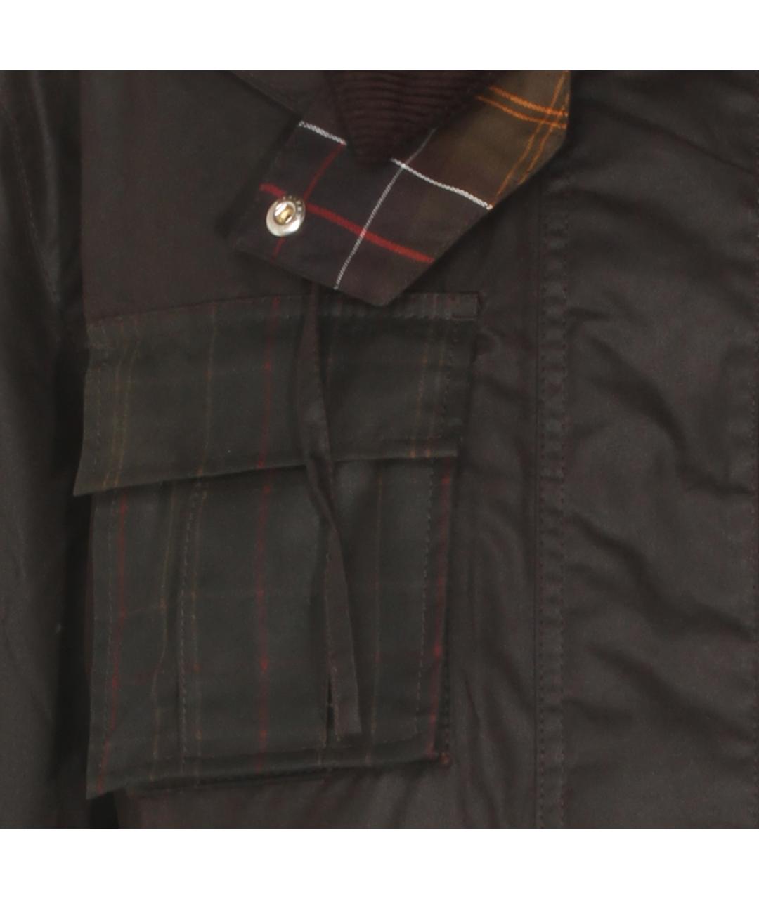 BARBOUR Хаки хлопковая парка, фото 4