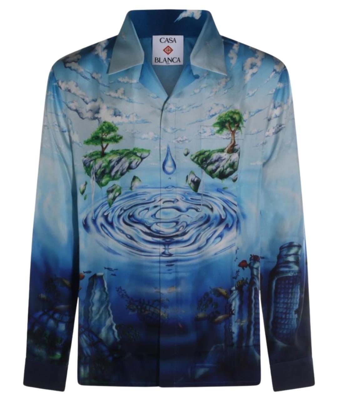 CASABLANCA Мульти шелковая кэжуал рубашка, фото 1