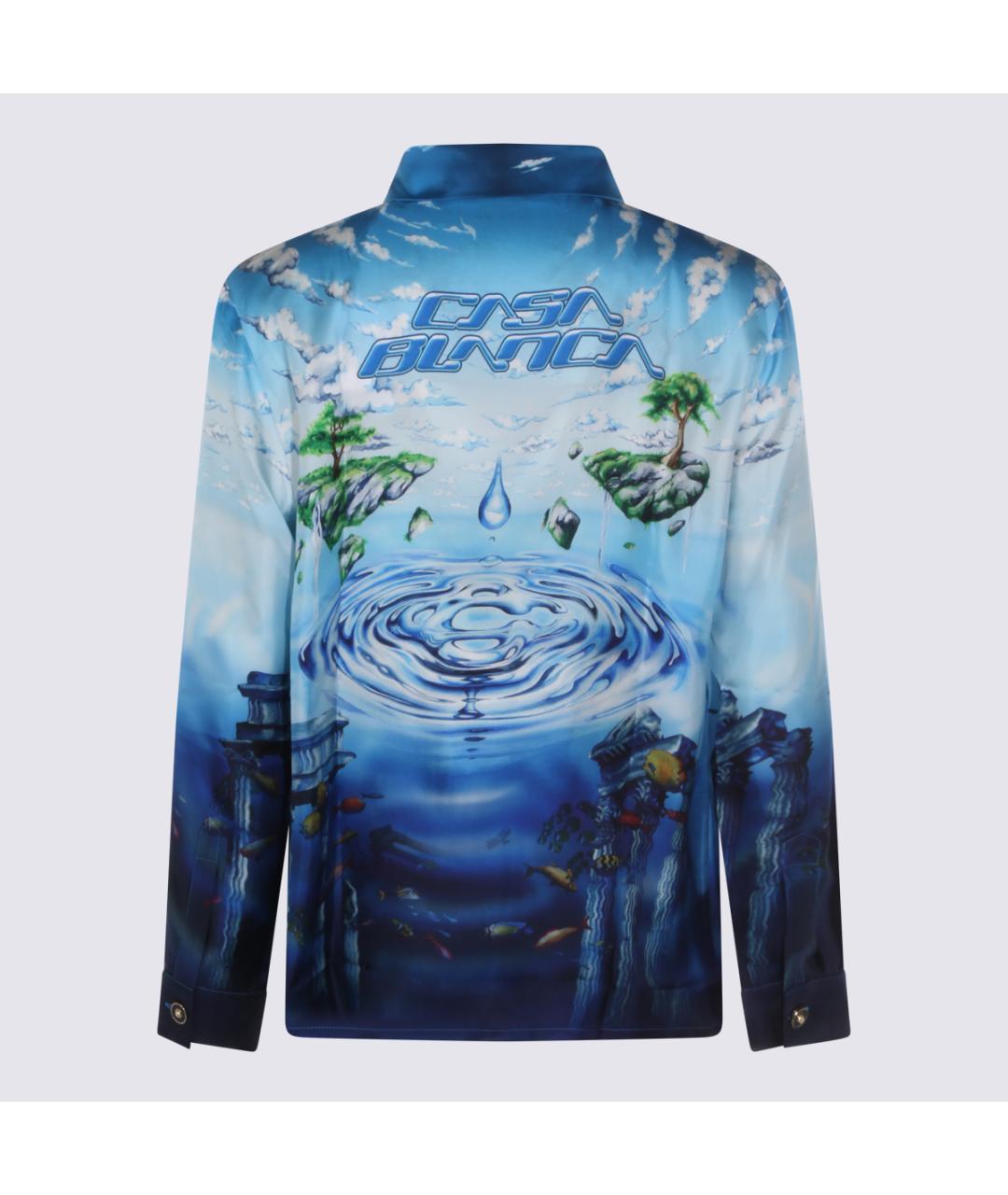 CASABLANCA Мульти шелковая кэжуал рубашка, фото 2