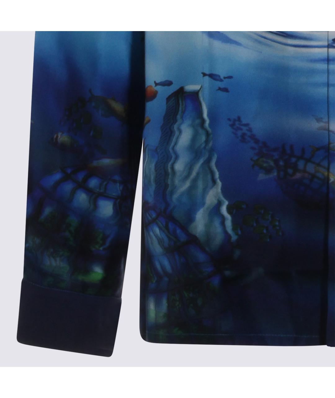 CASABLANCA Мульти шелковая кэжуал рубашка, фото 4