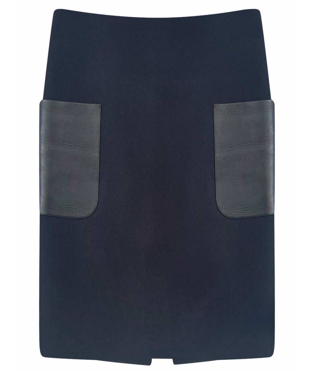 CELINE PRE-OWNED Синяя шерстяная юбка миди, фото 1
