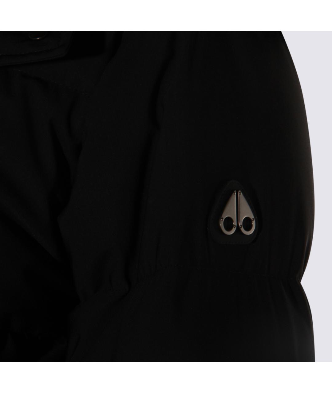 MOOSE KNUCKLES Черная полиамидовая куртка, фото 3