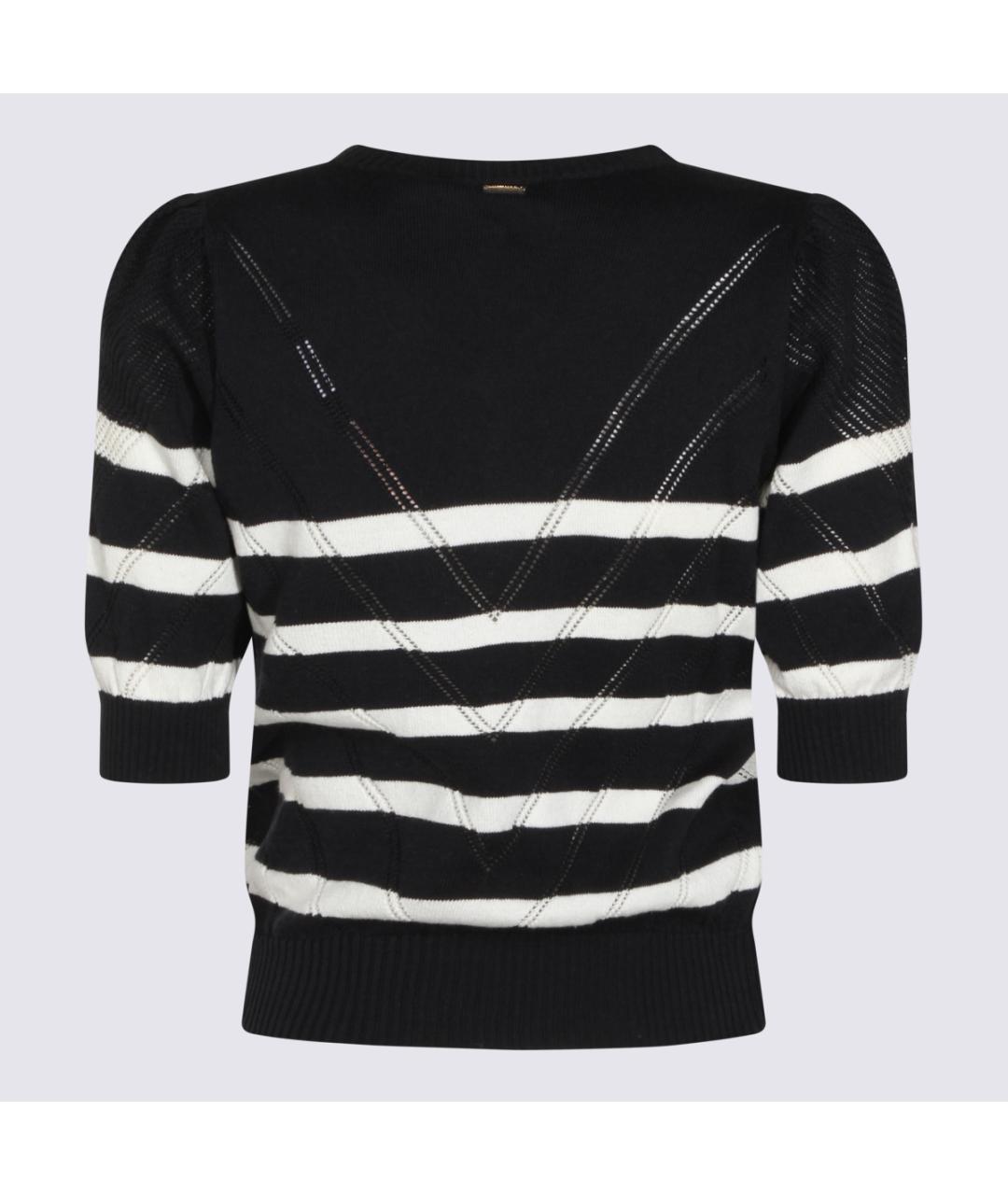 TWIN-SET Синий хлопковый джемпер / свитер, фото 2