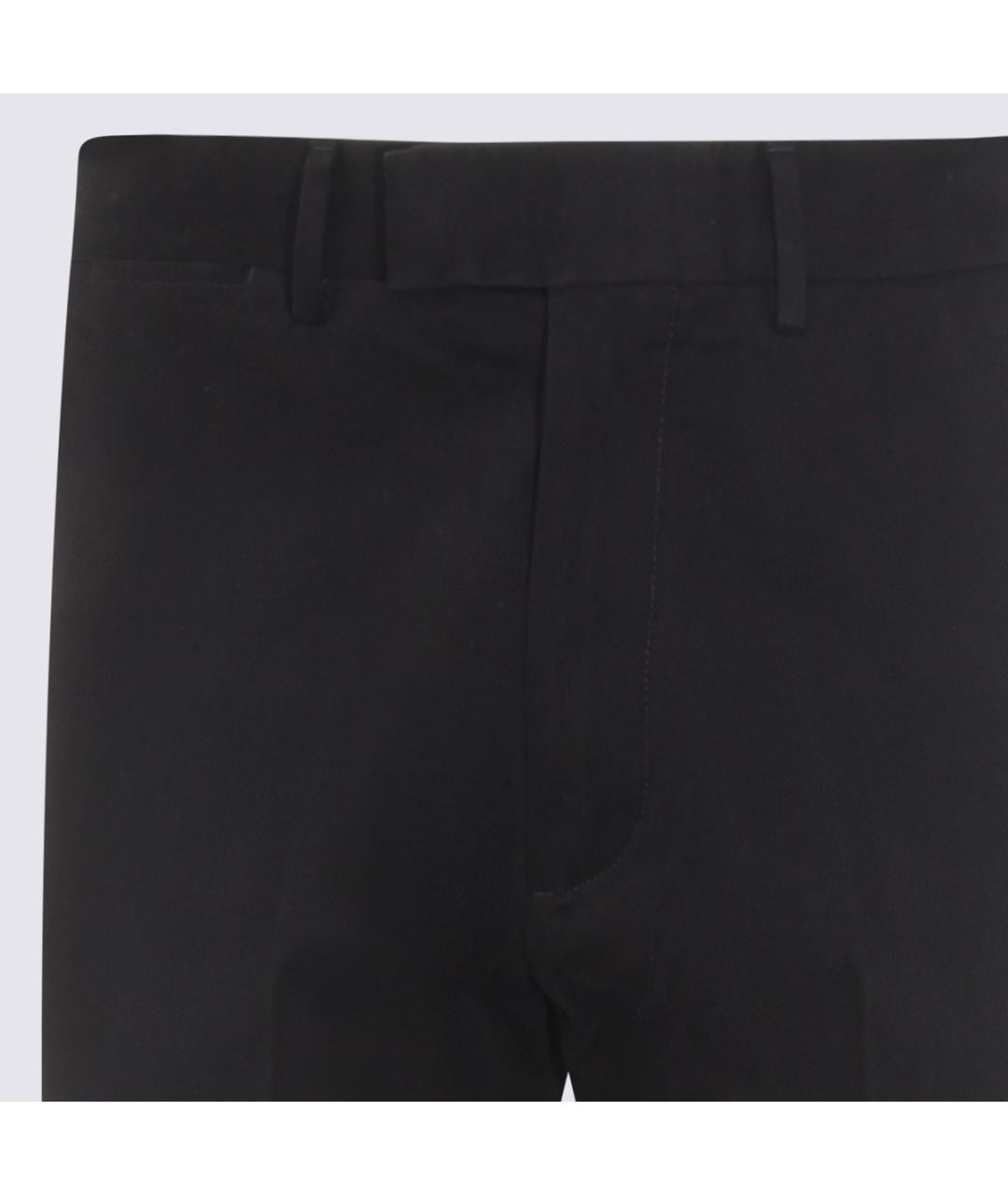 TOM FORD Черные хлопковые повседневные брюки, фото 3