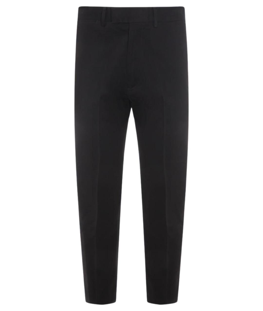 TOM FORD Черные хлопковые повседневные брюки, фото 1