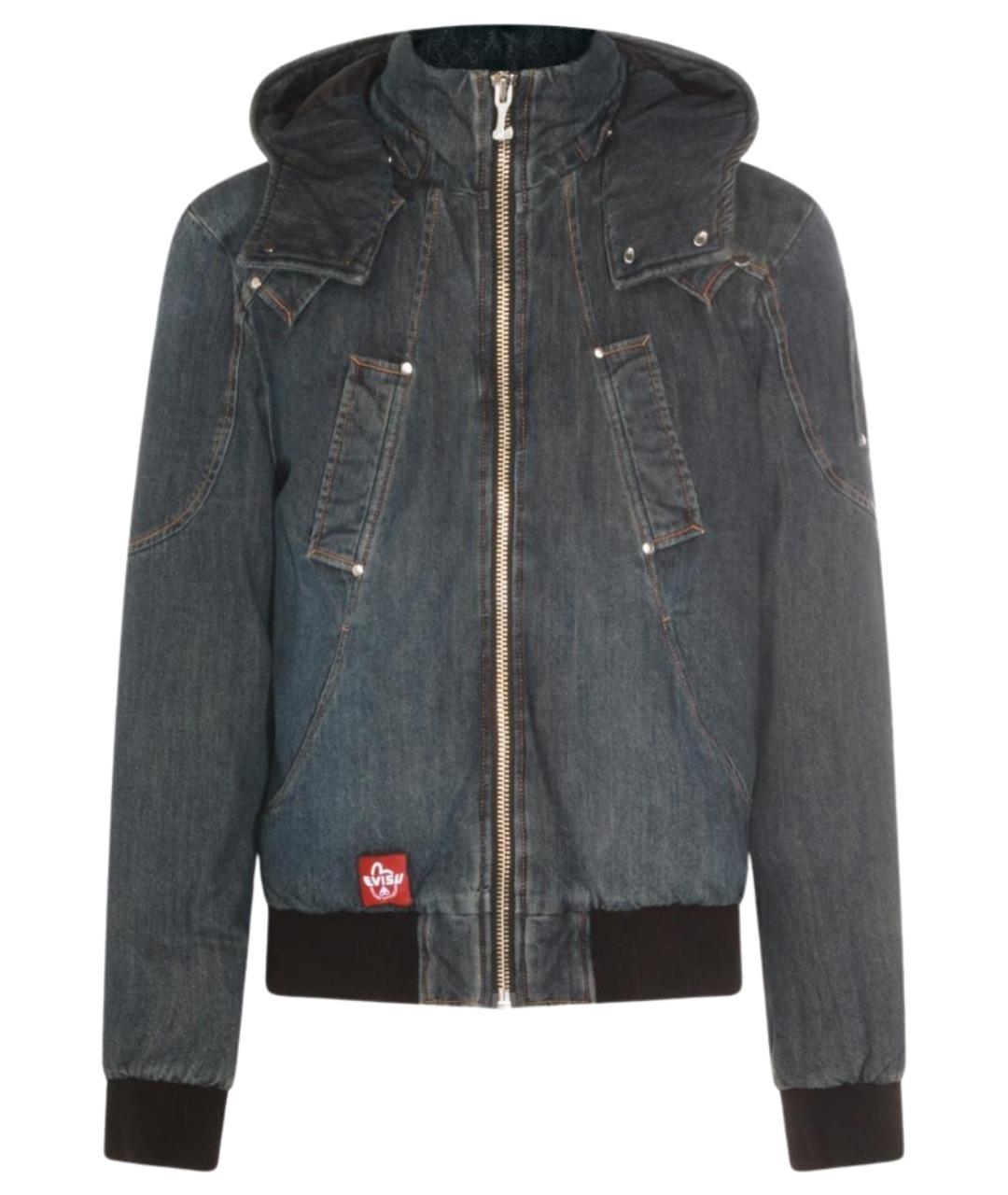 MOOSE KNUCKLES Синяя деним куртка, фото 1