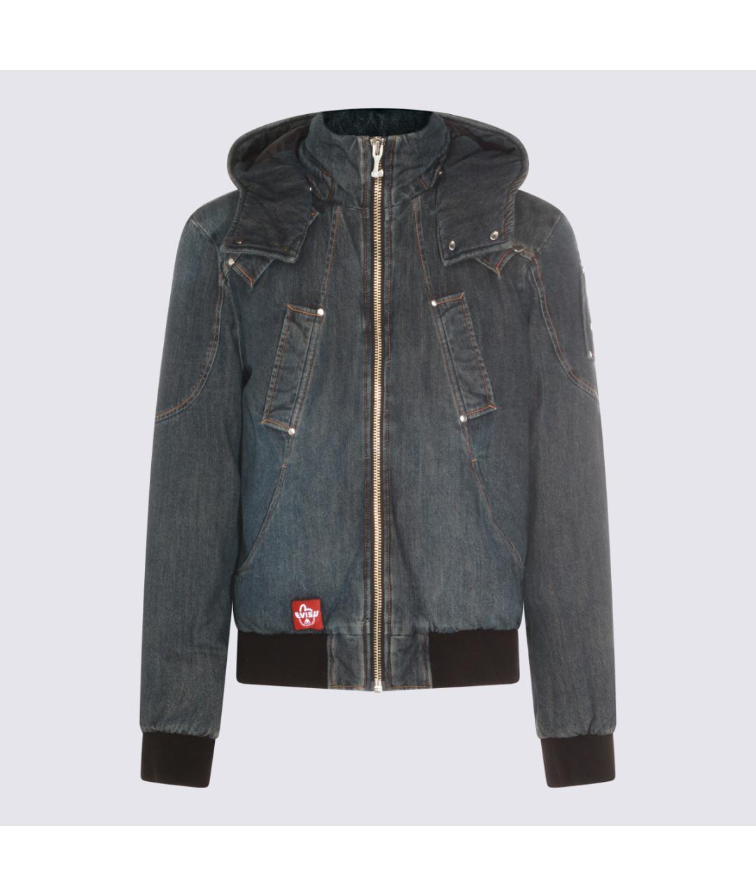 MOOSE KNUCKLES Синяя деним куртка, фото 5