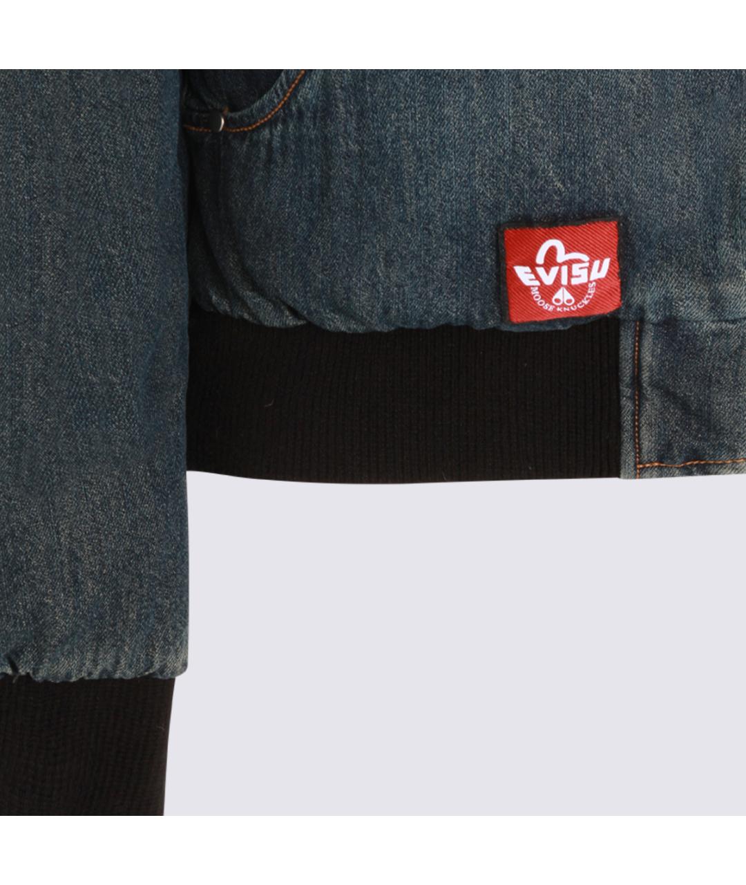 MOOSE KNUCKLES Синяя деним куртка, фото 3