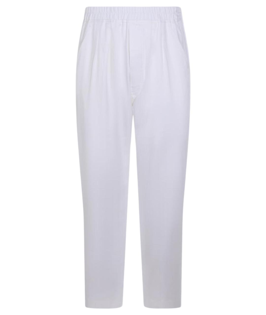 TOM FORD Бежевые хлопковые повседневные брюки, фото 1