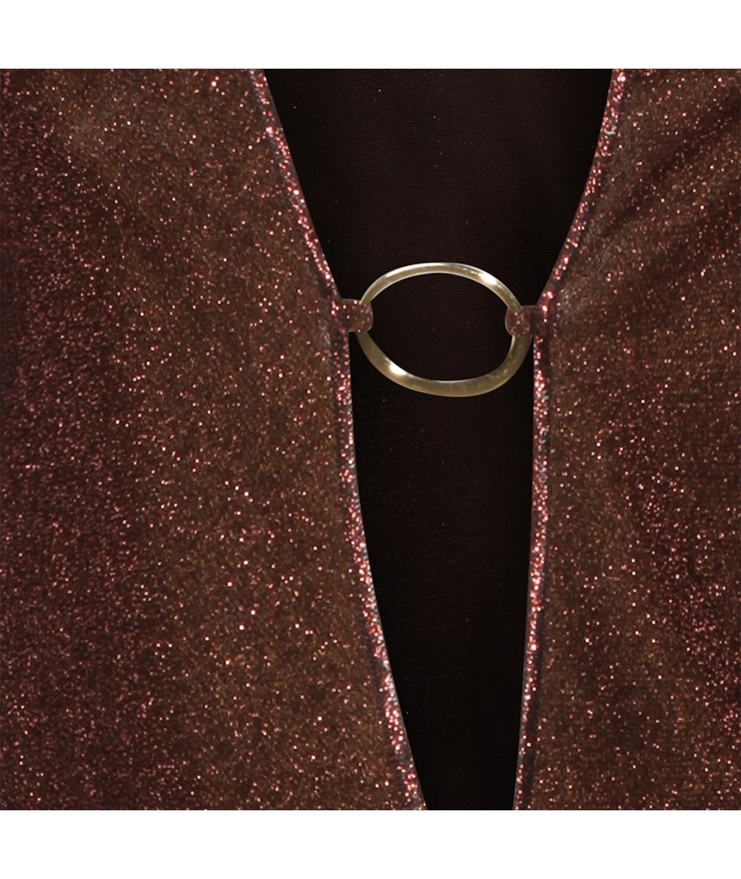 OSEREE Коричневое платье, фото 3