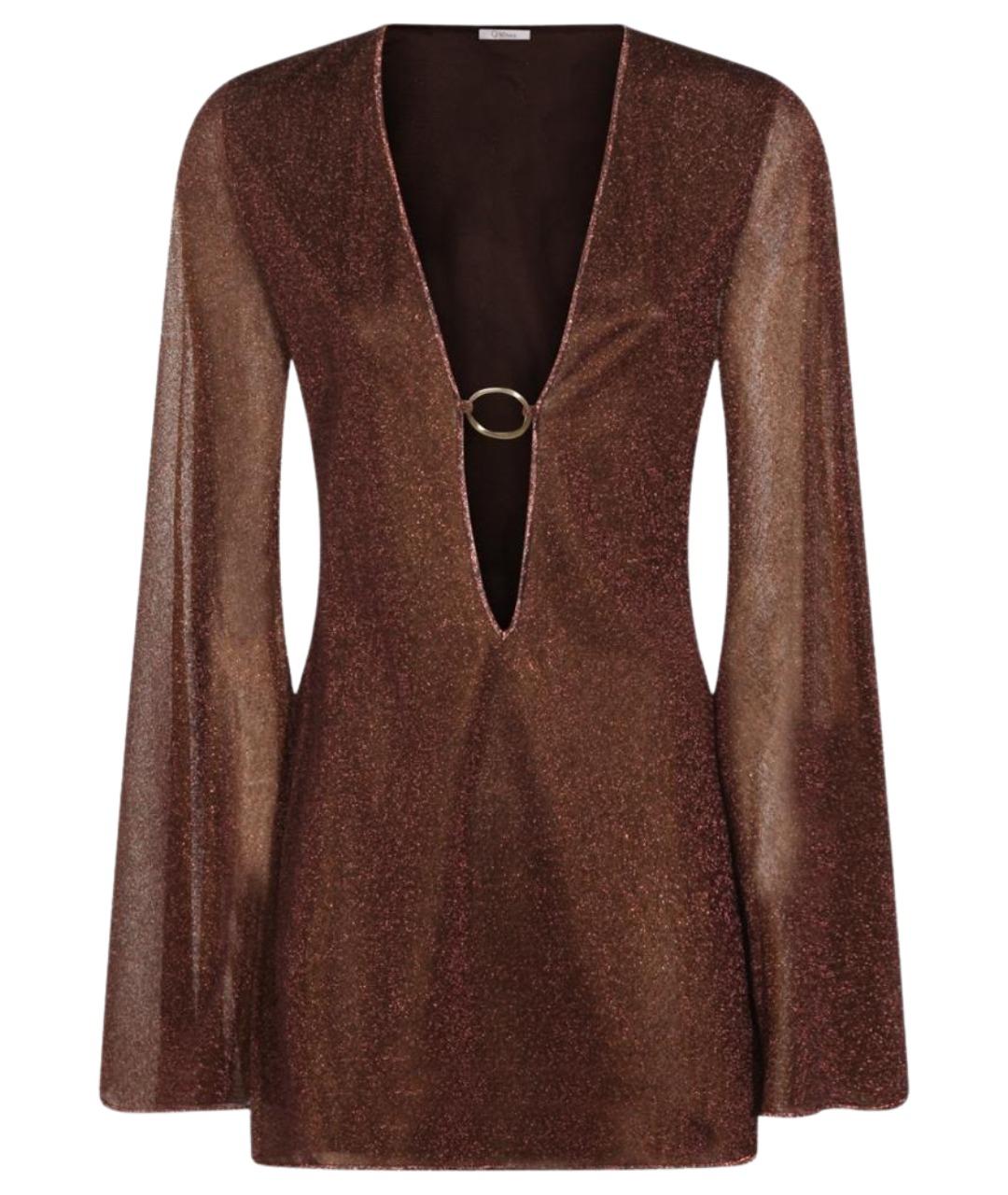 OSEREE Коричневое платье, фото 1