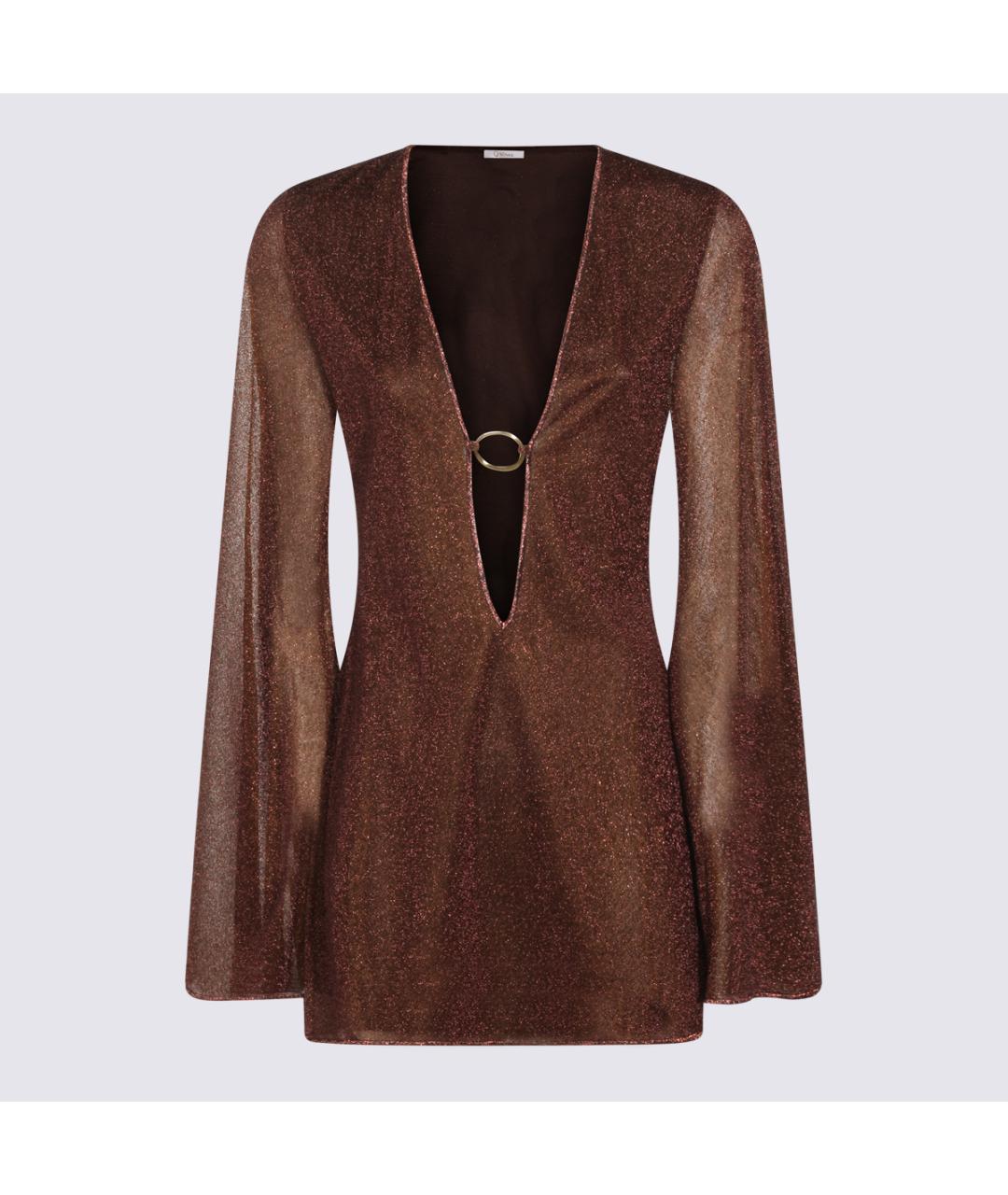 OSEREE Коричневое платье, фото 5