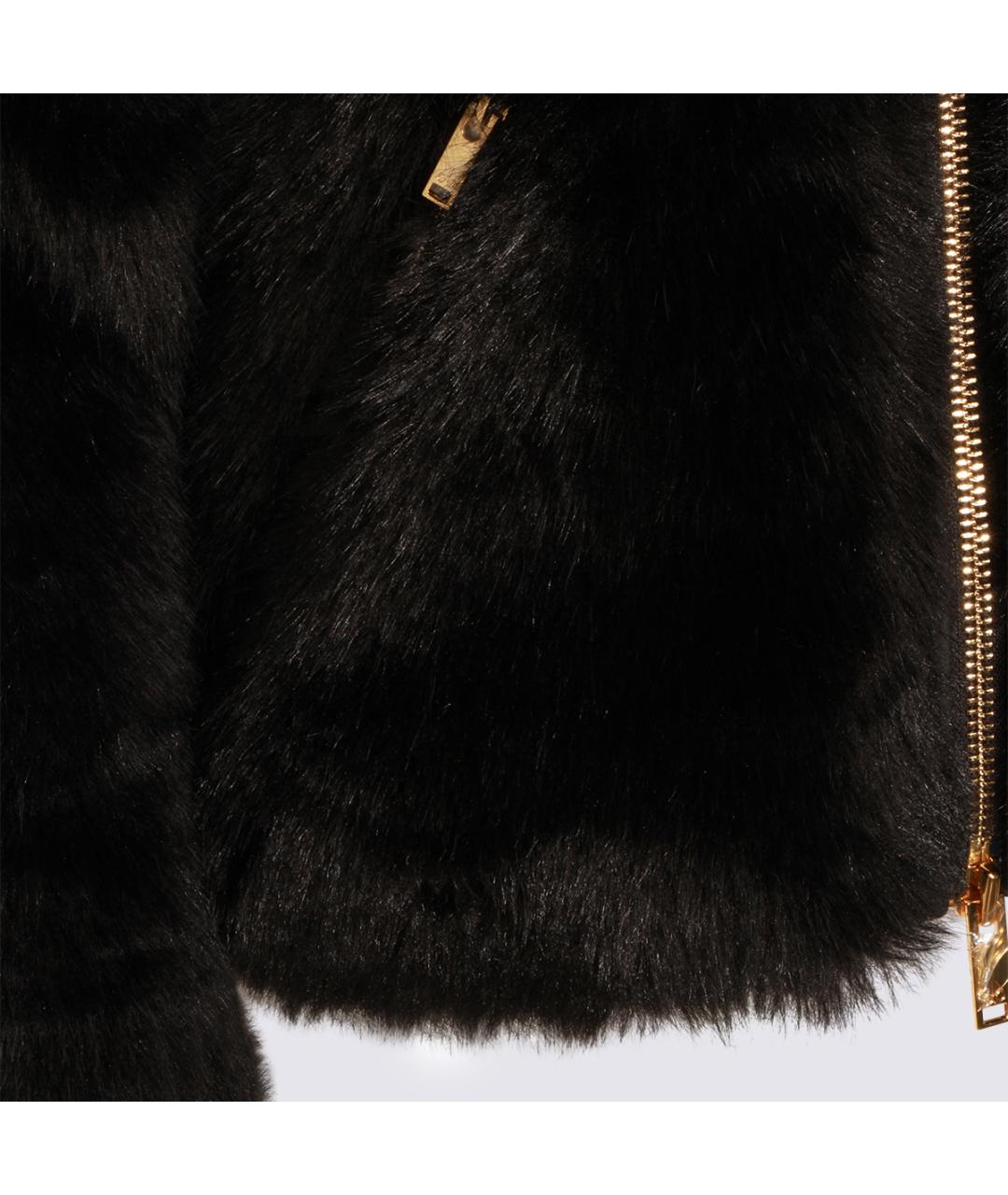 MOOSE KNUCKLES Черная полиэстеровая шуба, фото 3