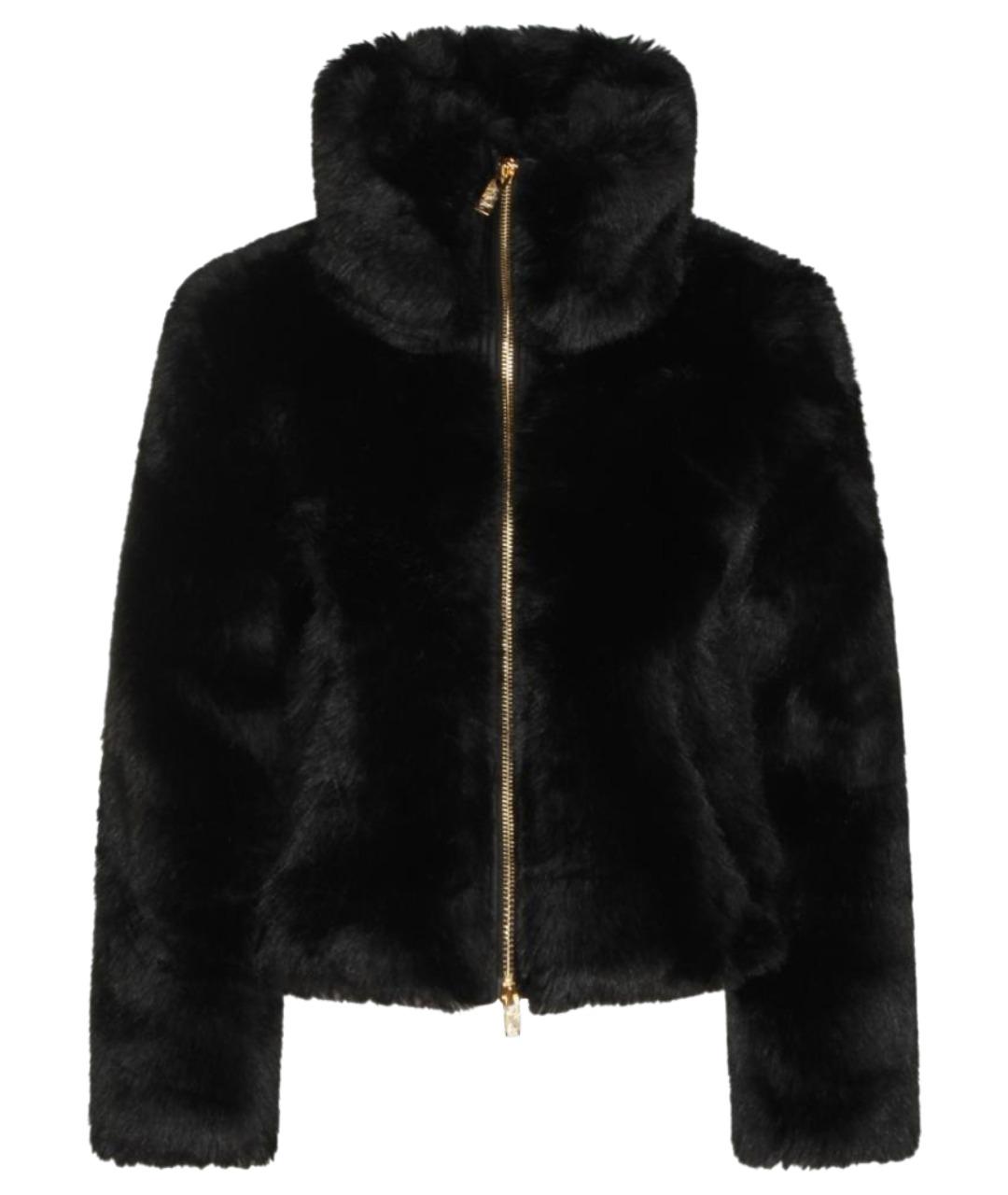 MOOSE KNUCKLES Черная полиэстеровая шуба, фото 1